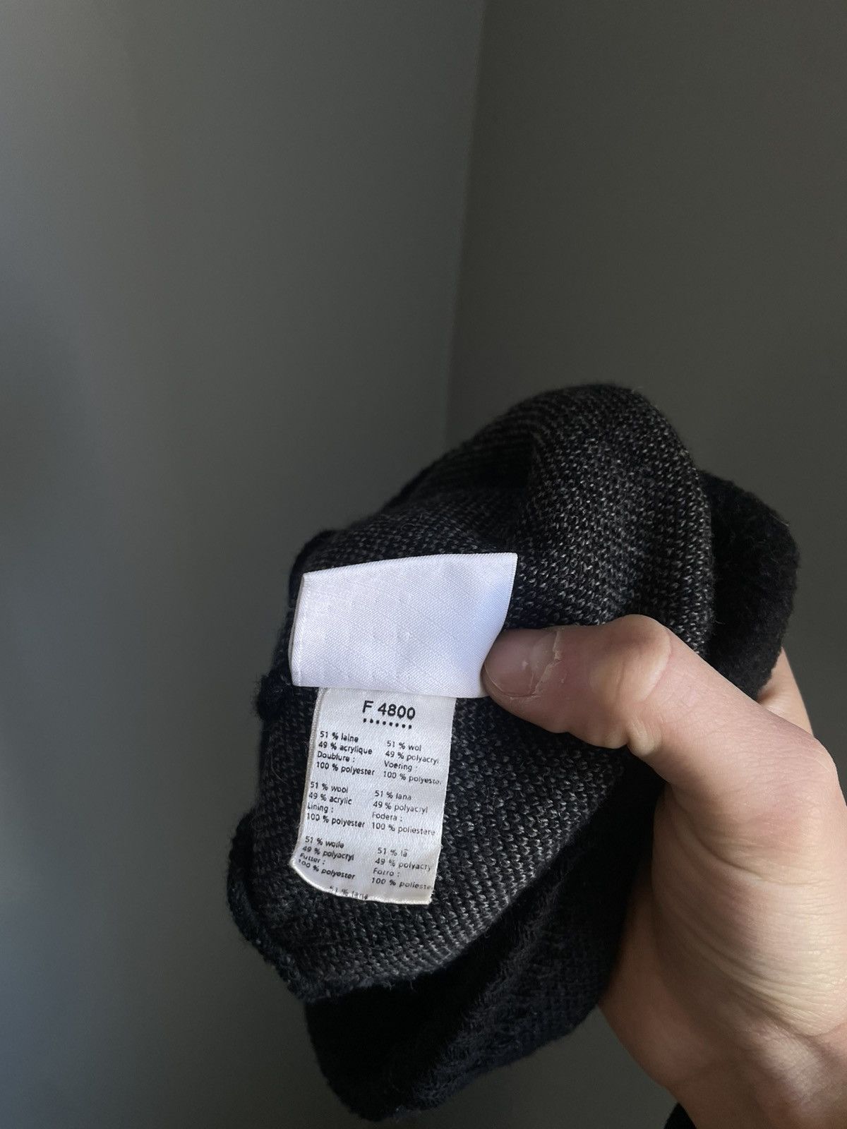 Lacoste × Vintage Vintage Lacoste Big Logo Y2K Beanie Hat Size ONE SIZE - 8 Thumbnail