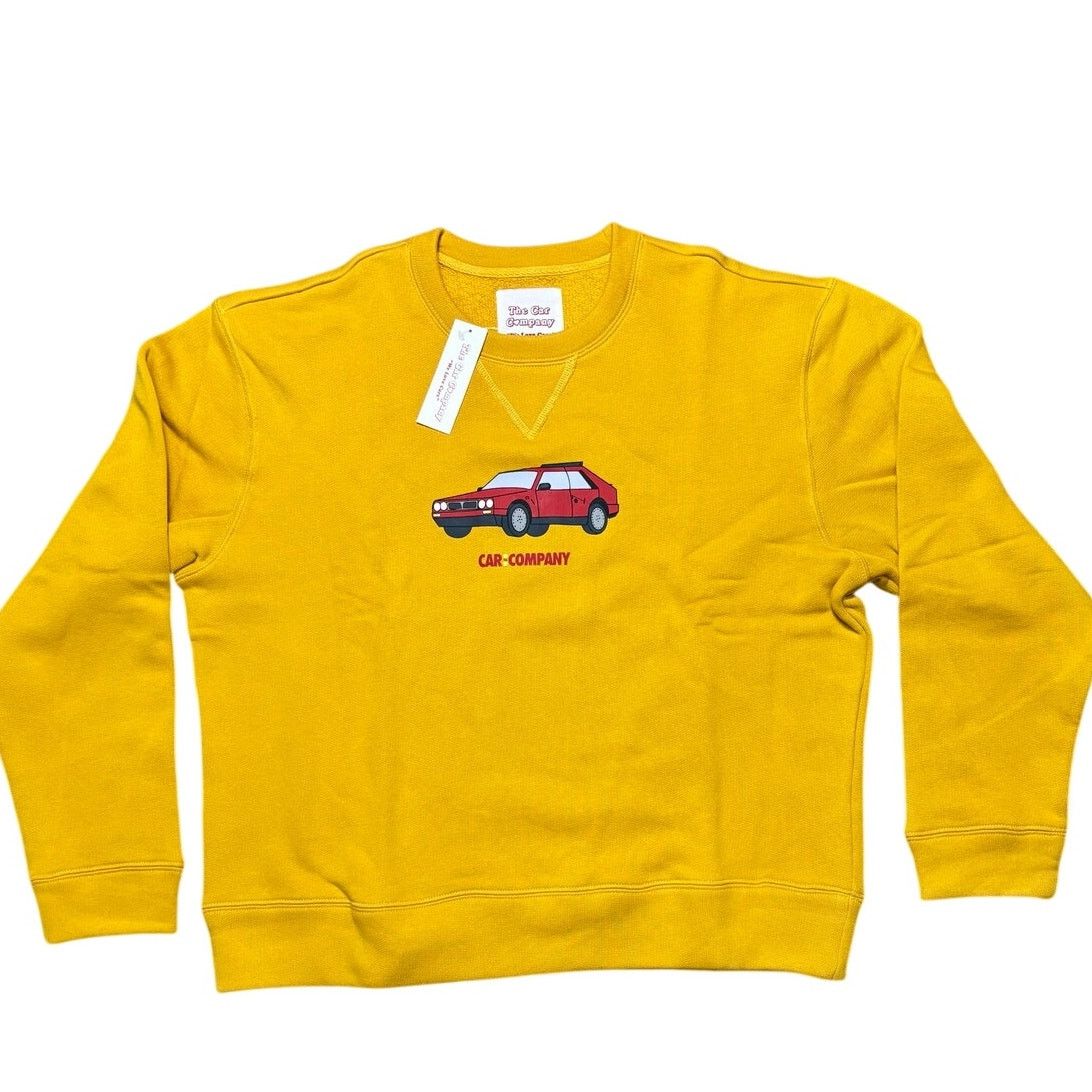Other NWT The Car Company Men's Medium Mustard Cotton Crewneck Size US M / EU 48-50 / 2 - 1 Thumbnail