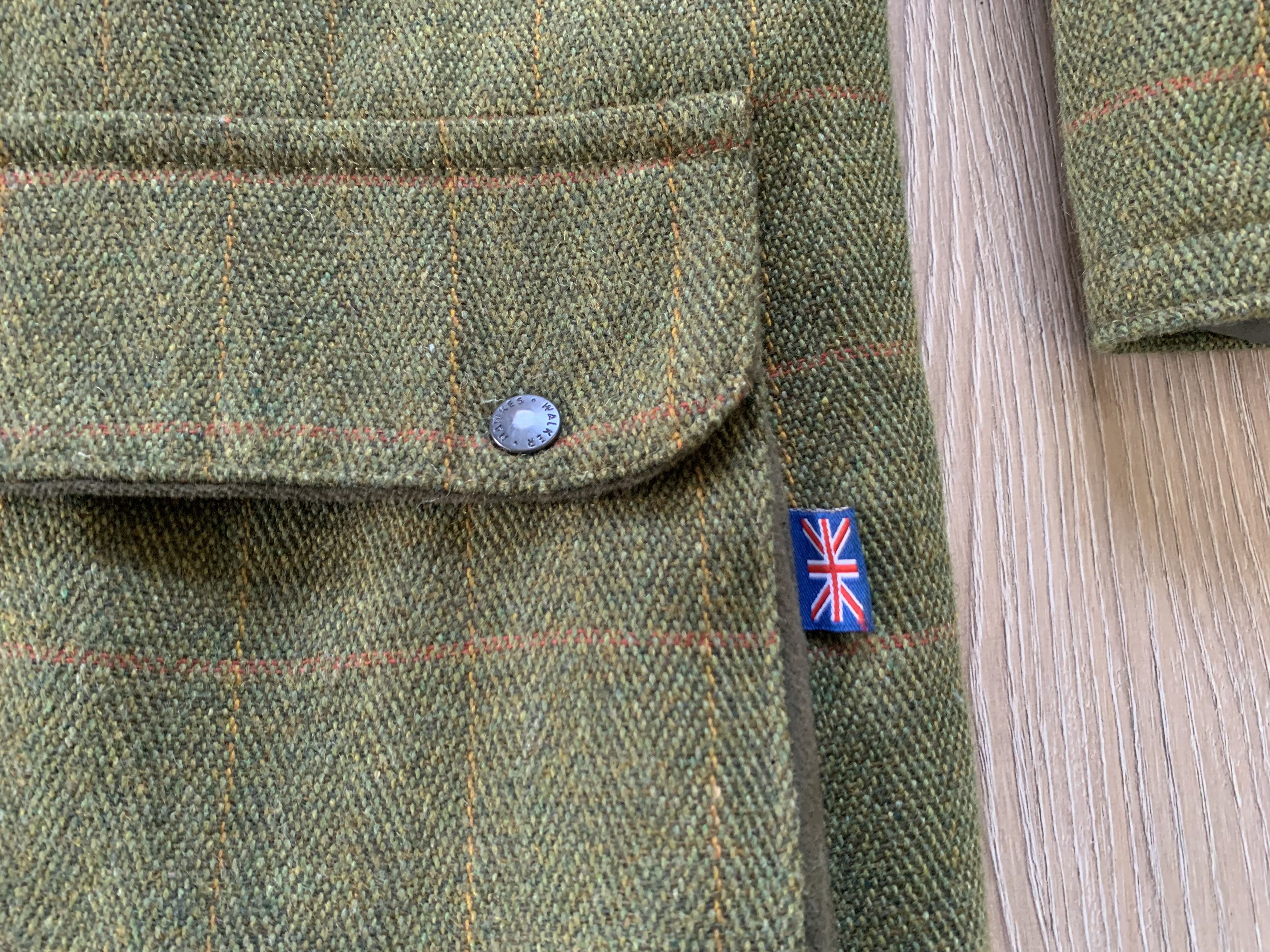 Other Walker and Hawkes Vintage Tweed Wool Hunting Coat Jacket Size US XL / EU 56 / 4 - 6 Thumbnail