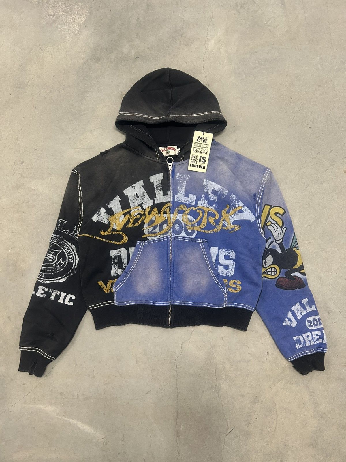 Vale VALE FOREVER “Wonderland” Zip Up Hoodie – XL / Valley Dreams