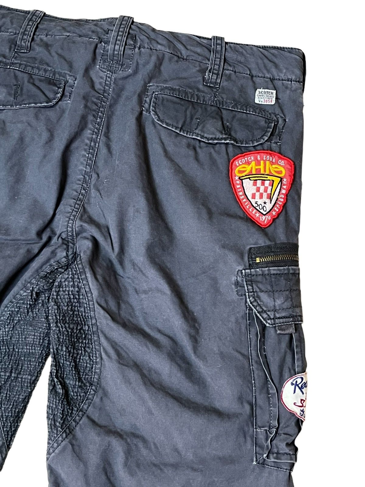 Scotch & Soda NICE🔥SCOTCH’S AND SODA MULTIPOCKET CARGO SHORT PANT Size US 35 - 11 Thumbnail