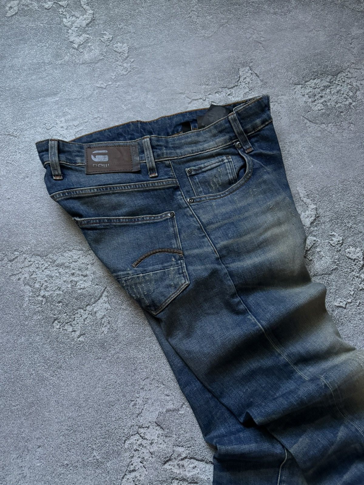 G-Star × Vintage G star raw 28/32 revend super slim denim pant trouser jeans Size US 28 / EU 44 - 16 Thumbnail