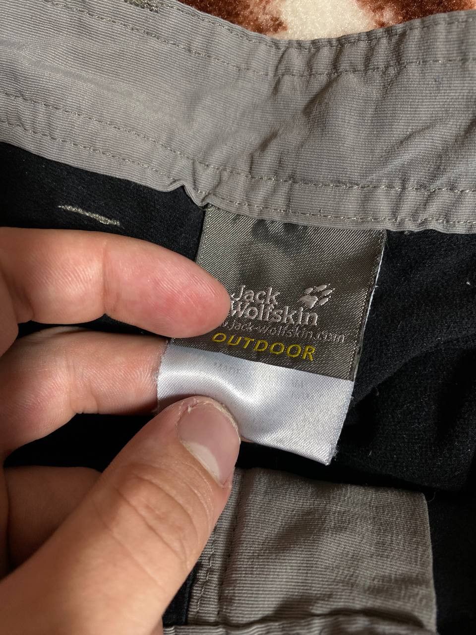 Jack Wolfskin × Vintage Vintage Y2K Jack Wolfskins Baggy Grunge Denim cargo pants Size US 36 / EU 52 - 2 Thumbnail