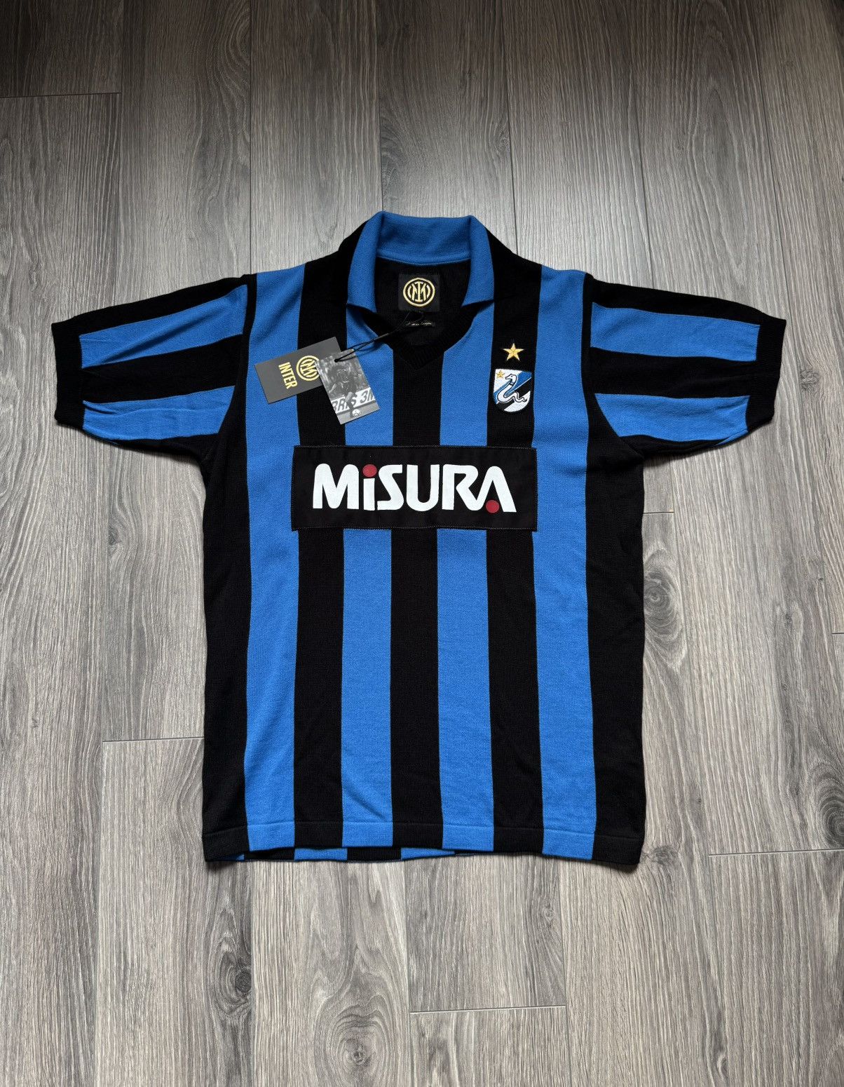 Vintage Inter Milan Home football shirt Soccer Jersey Replica Size US M / EU 48-50 / 2 - 2 Thumbnail