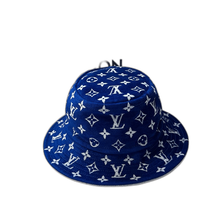 Louis Vuitton New LV Louis Vuitton Blue Fisherman Hat-2506 Size ONE SIZE - 1 Thumbnail