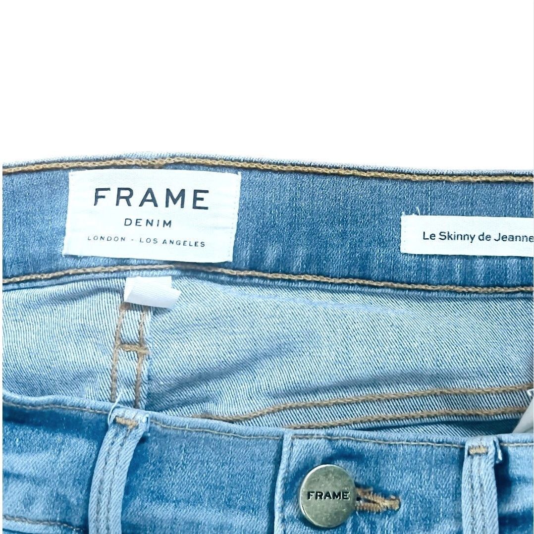 Frame Frame Le Skinny Blue Jeans | Size 26 Size 26" / US 2 / IT 38 - 3 Thumbnail
