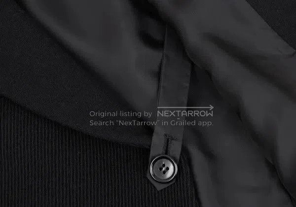 Comme des Garcons Comme Des Garcons Medium size Black vintage striped asymmet Size S / US 4 / IT 40 - 8 Thumbnail