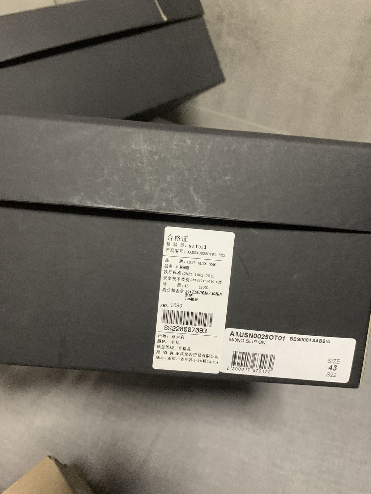 1017 ALYX 9SM 1017 ALYX 9SM Mono Slip On Size US 9.5 / EU 42-43 - 4 Thumbnail