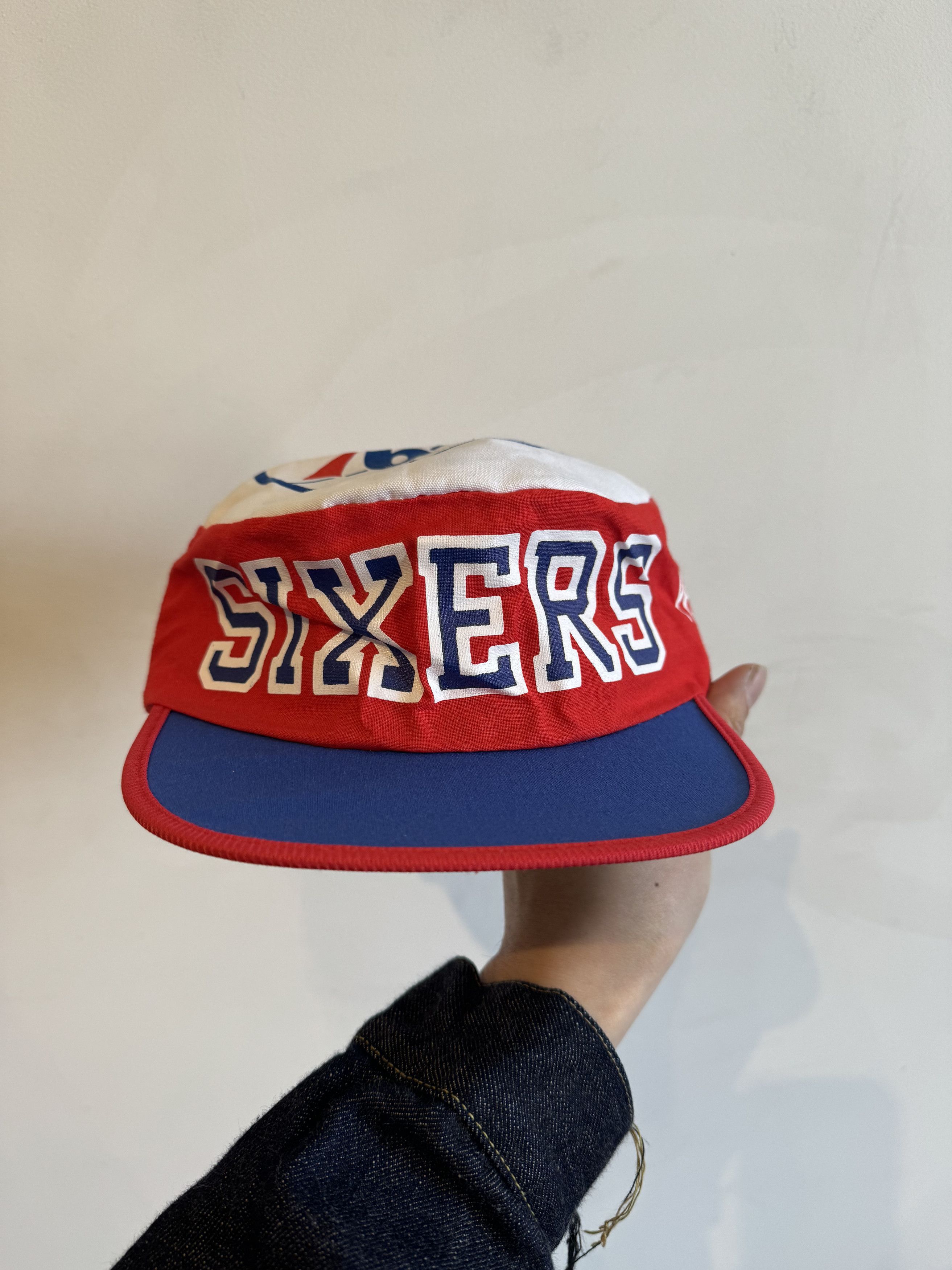 NBA × Vintage 80/90s NBA 76ers Painter Hat Size ONE SIZE - 2 Thumbnail