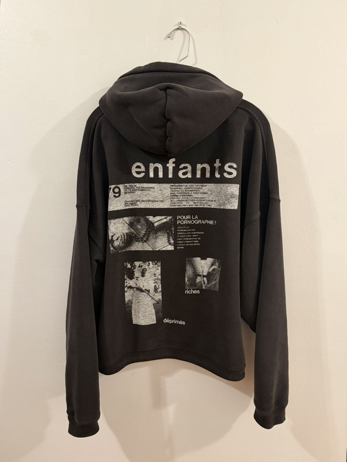 Enfants Riches Deprimes Enfants Riches Déprimés ‘Pour La Pornographie?' Hoodie Size US M / EU 48-50 / 2 - 2 Thumbnail