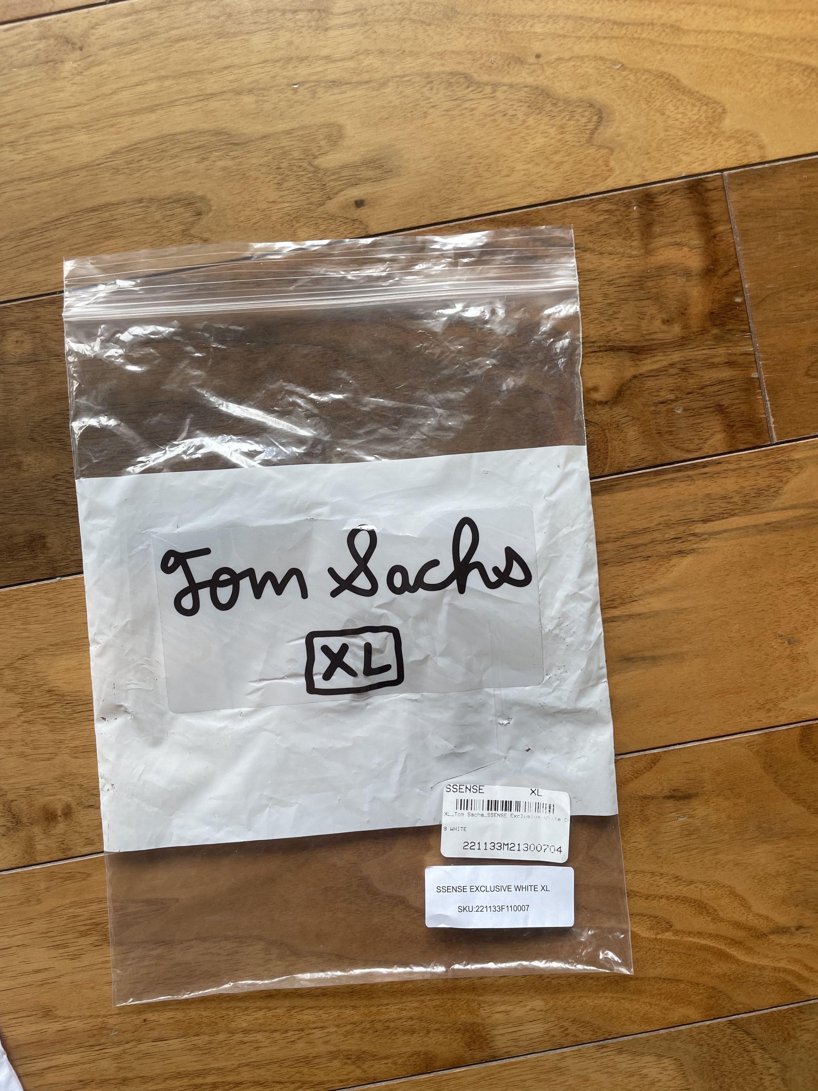 Tom Sachs Exclusive SSENSE x Tom Sachs white Tee Size US XL / EU 56 / 4 - 3 Thumbnail