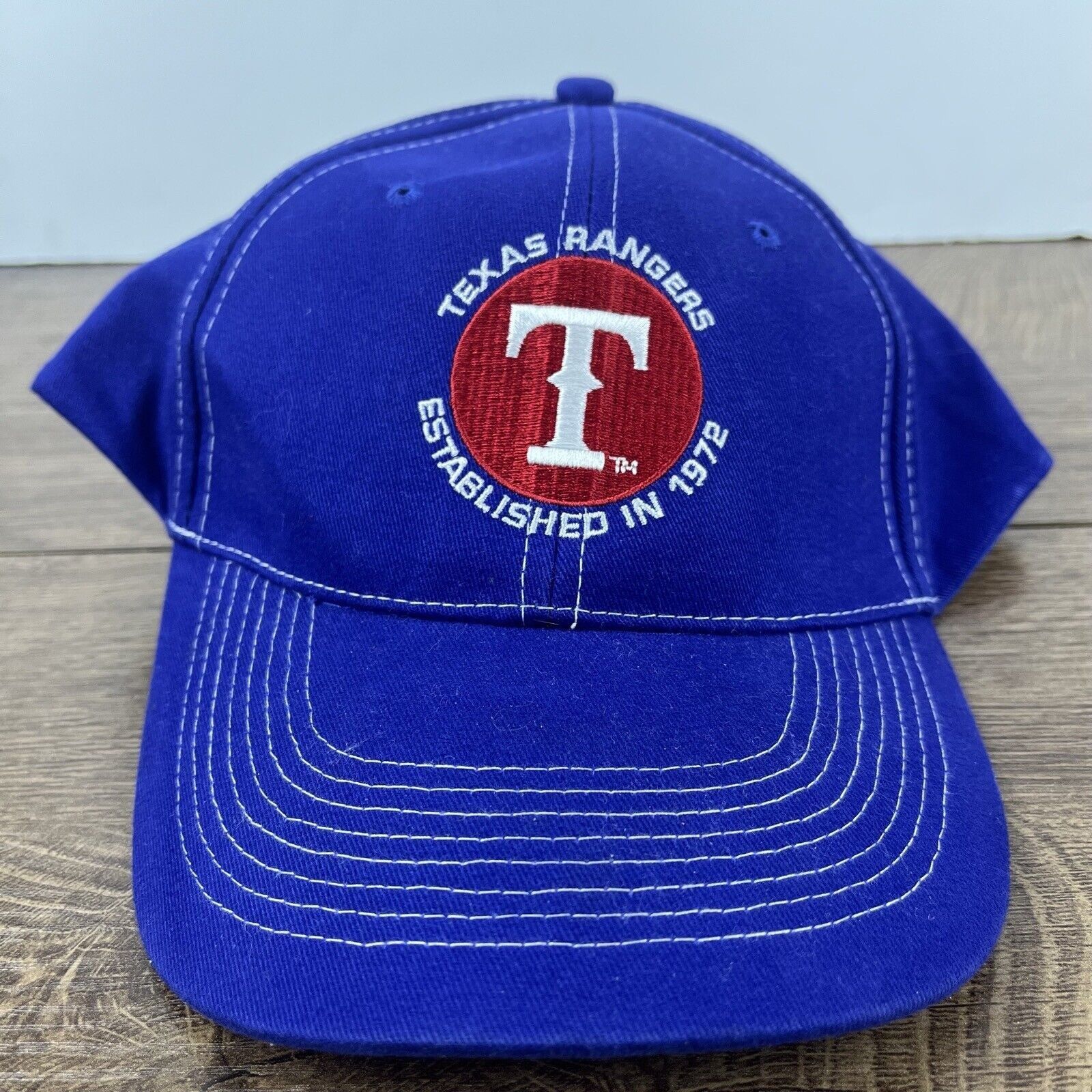 Other Texas Rangers Hat Adjustable Hat Blue Established 1972 Hat B Size ONE SIZE - 4 Thumbnail