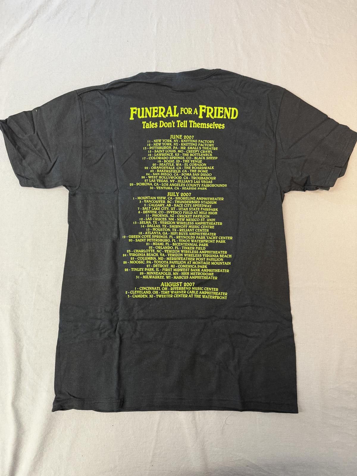 Designer Funeral for a Friend T-shirt Tour 2007 Tee Tales Don't - S Size US S / EU 44-46 / 1 - 6 Thumbnail
