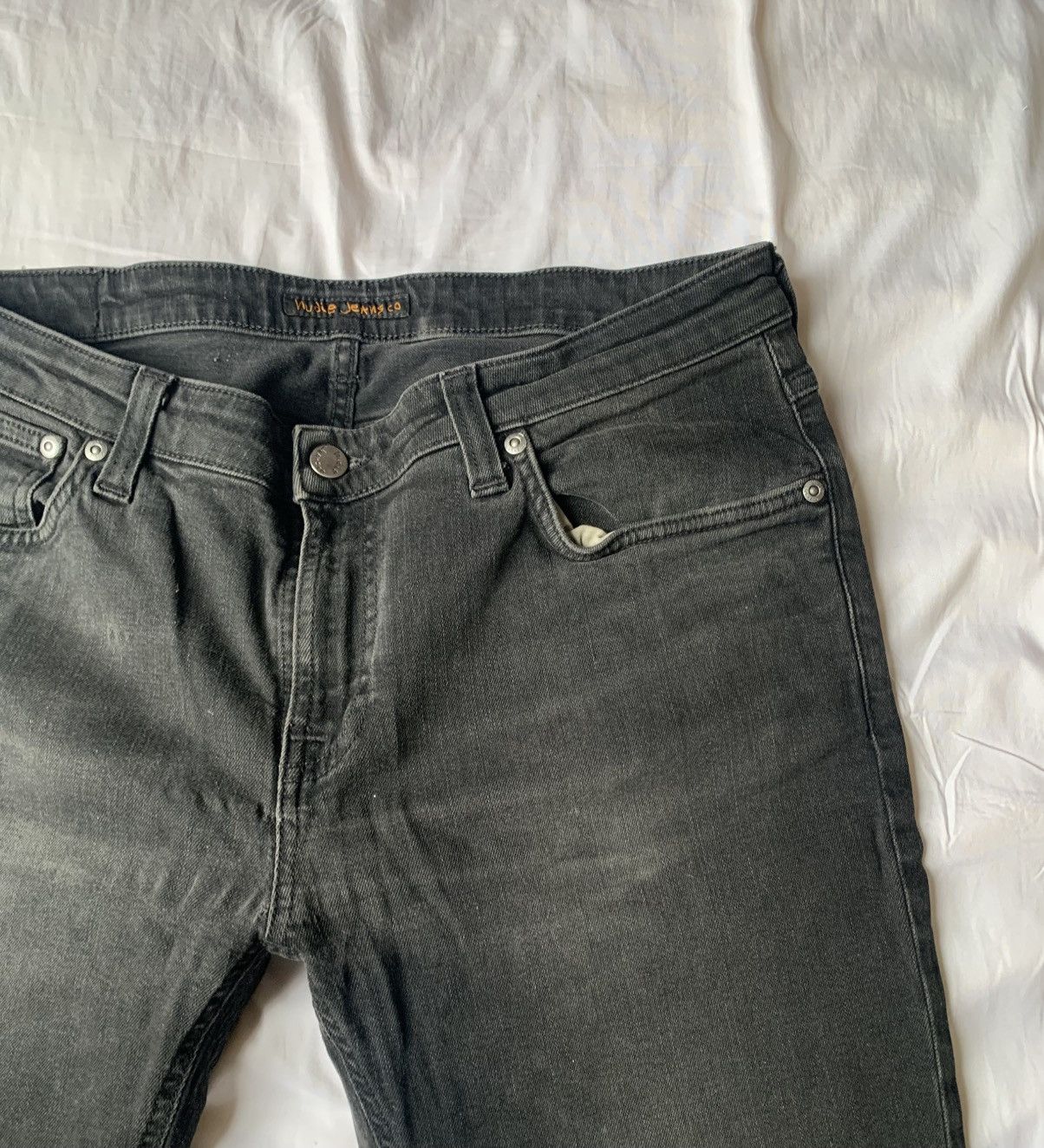 Nudie Jeans Nudie black jeans Size US 36 / EU 52 - 2 Thumbnail