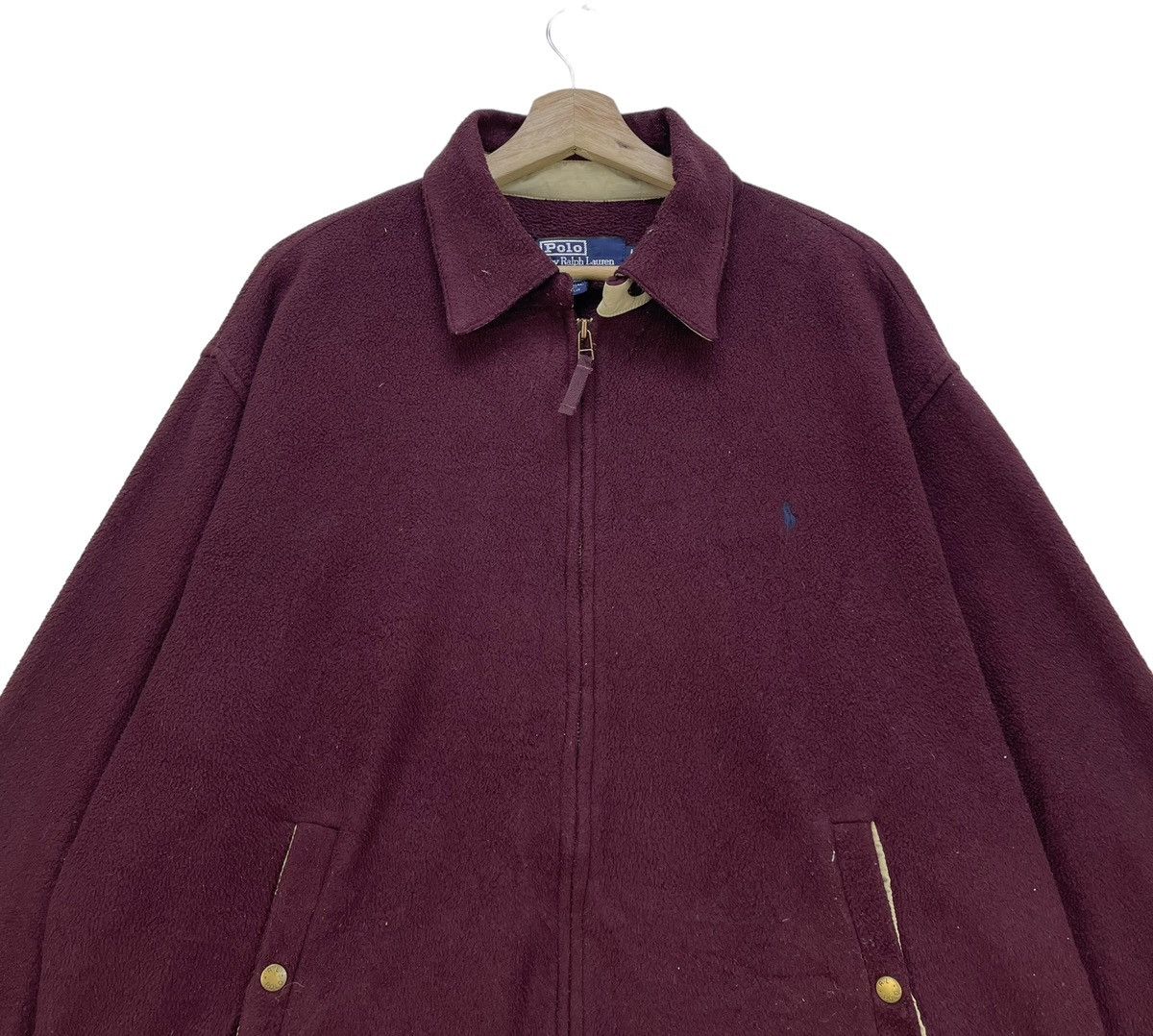 Polartec 🔥Vintage 90s Polo Ralph Lauren Fleece Polartec Jacket Size US L / EU 52-54 / 3 - 3 Thumbnail