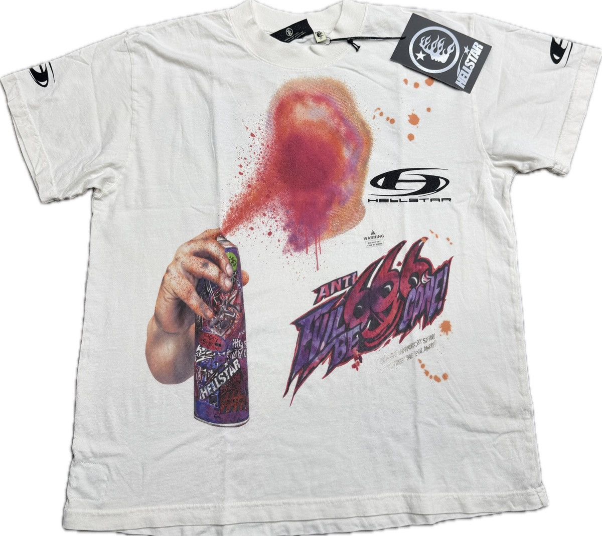 HELLSTAR Hellstar Spray Paint Kid T-shirt Size US S / EU 44-46 / 1 - 2 Thumbnail