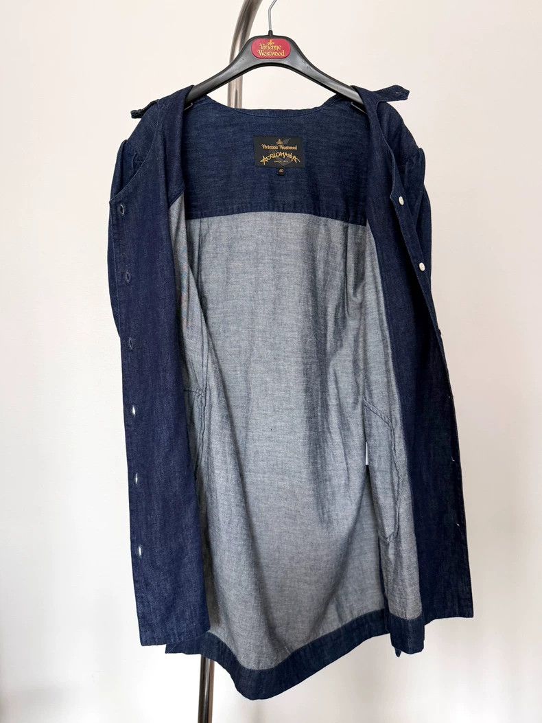 Vivienne Westwood Vivienne Westwood Love hollow collar short sleeve shirt bu Size M / US 6-8 / IT 42-44 - 7 Thumbnail