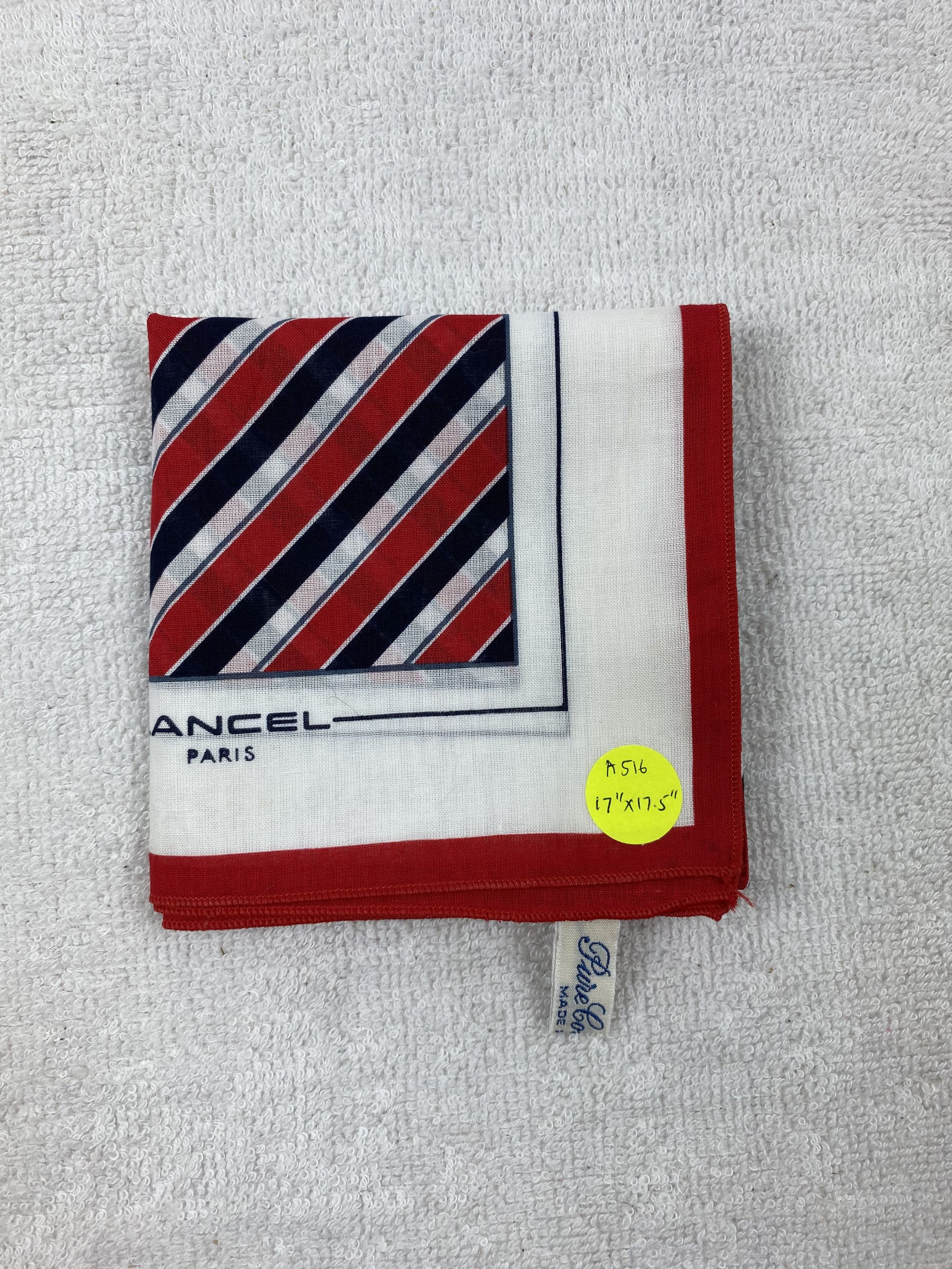 Lancel × Vintage Lancel Handkerchief / Bandana / Neckerchief Size ONE SIZE - 6 Thumbnail