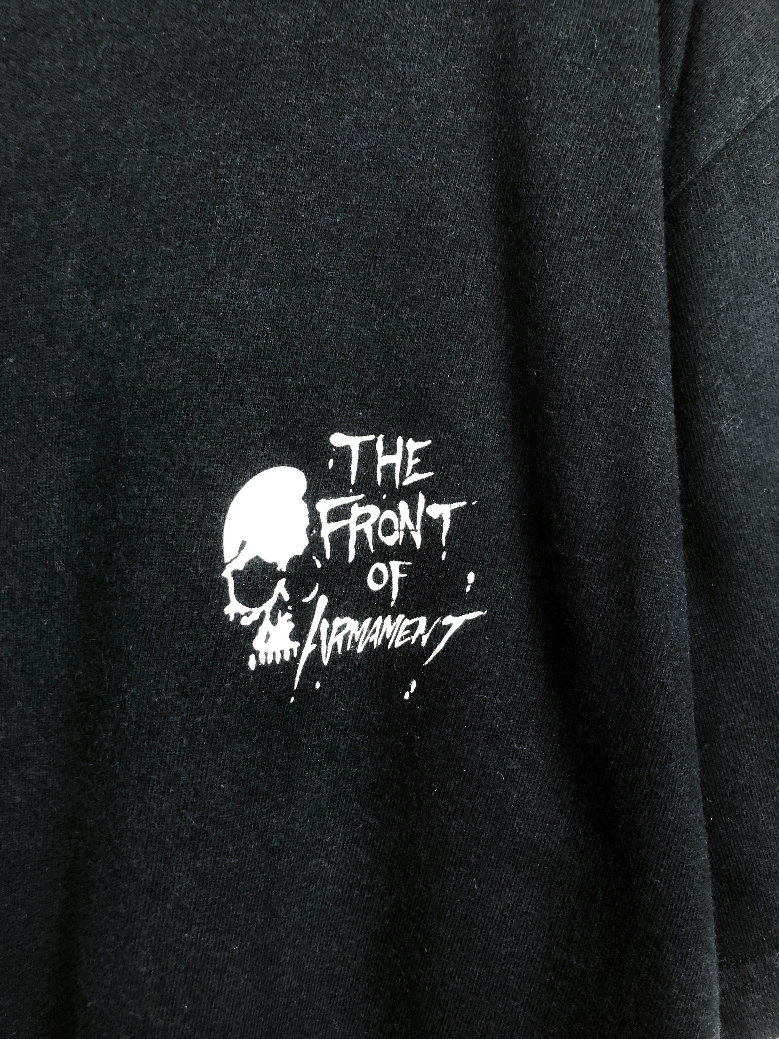 Japanese Brand Rare The Front of Armament TFOA Skull Tee Size US L / EU 52-54 / 3 - 4 Thumbnail