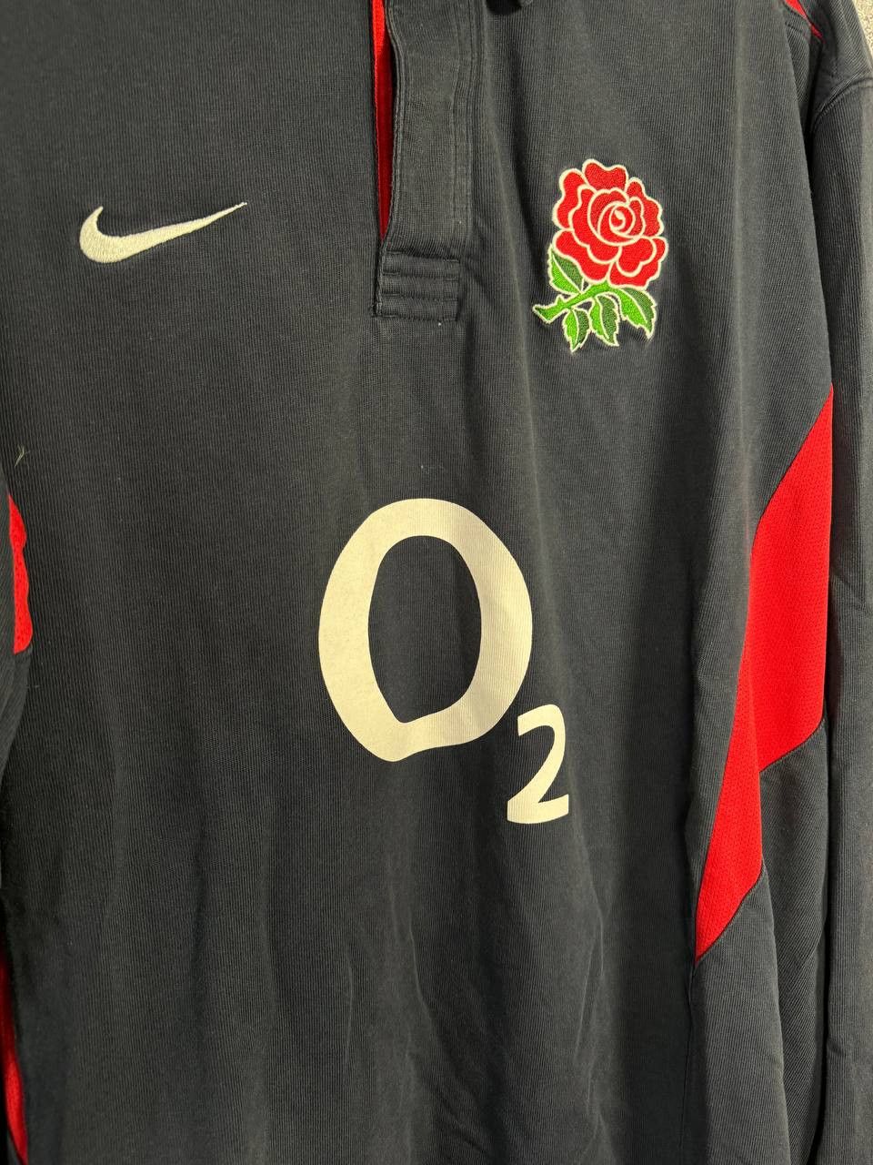 Nike 90's Vintage England Rugby Nike Team Blokcore Jersey Size US XXL / EU 58 / 5 - 9 Thumbnail