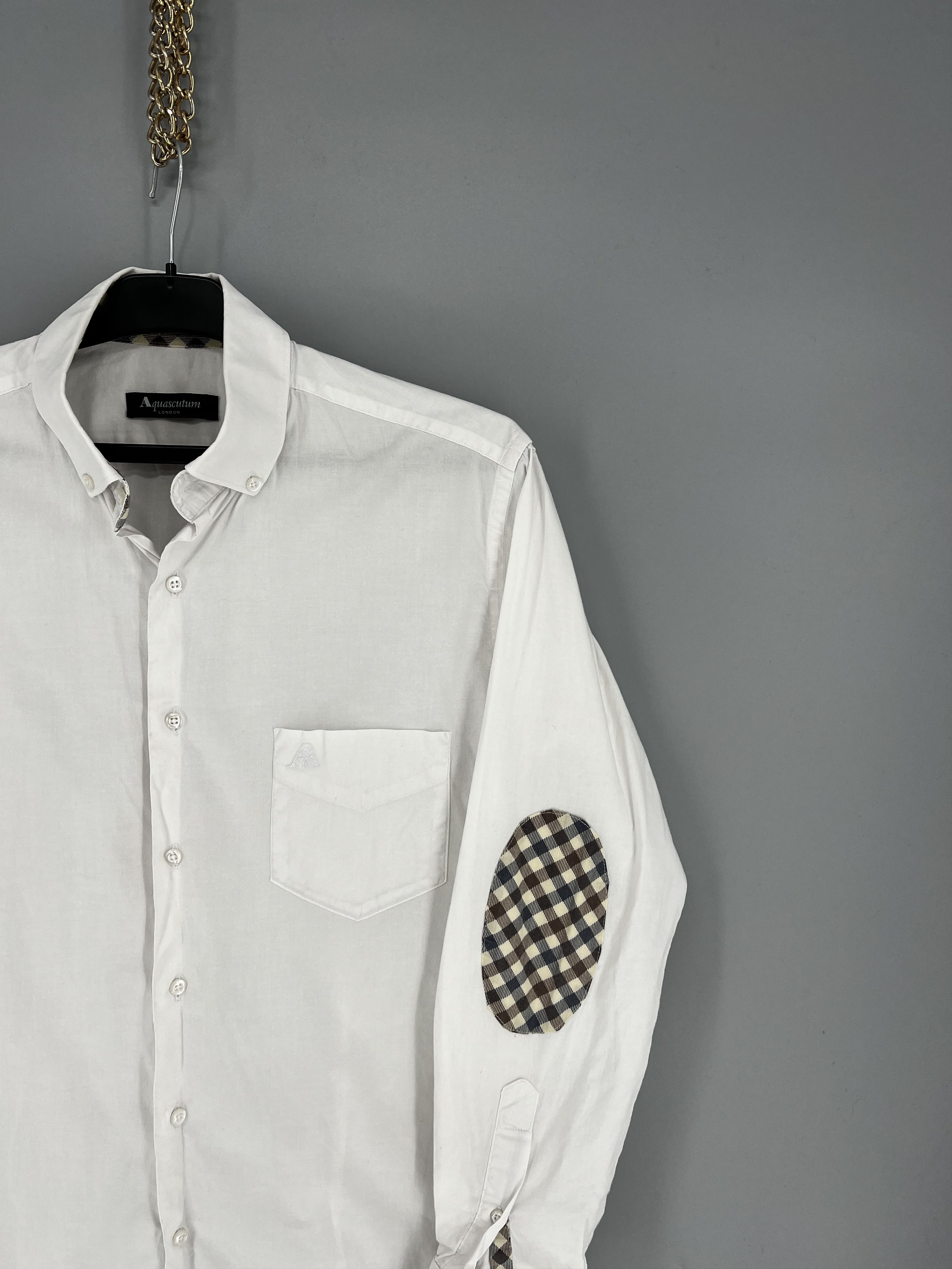 Aquascutum Mens Shirt Long Sleeve Aquascutum Vintage Size s Size US S / EU 44-46 / 1 - 5 Thumbnail