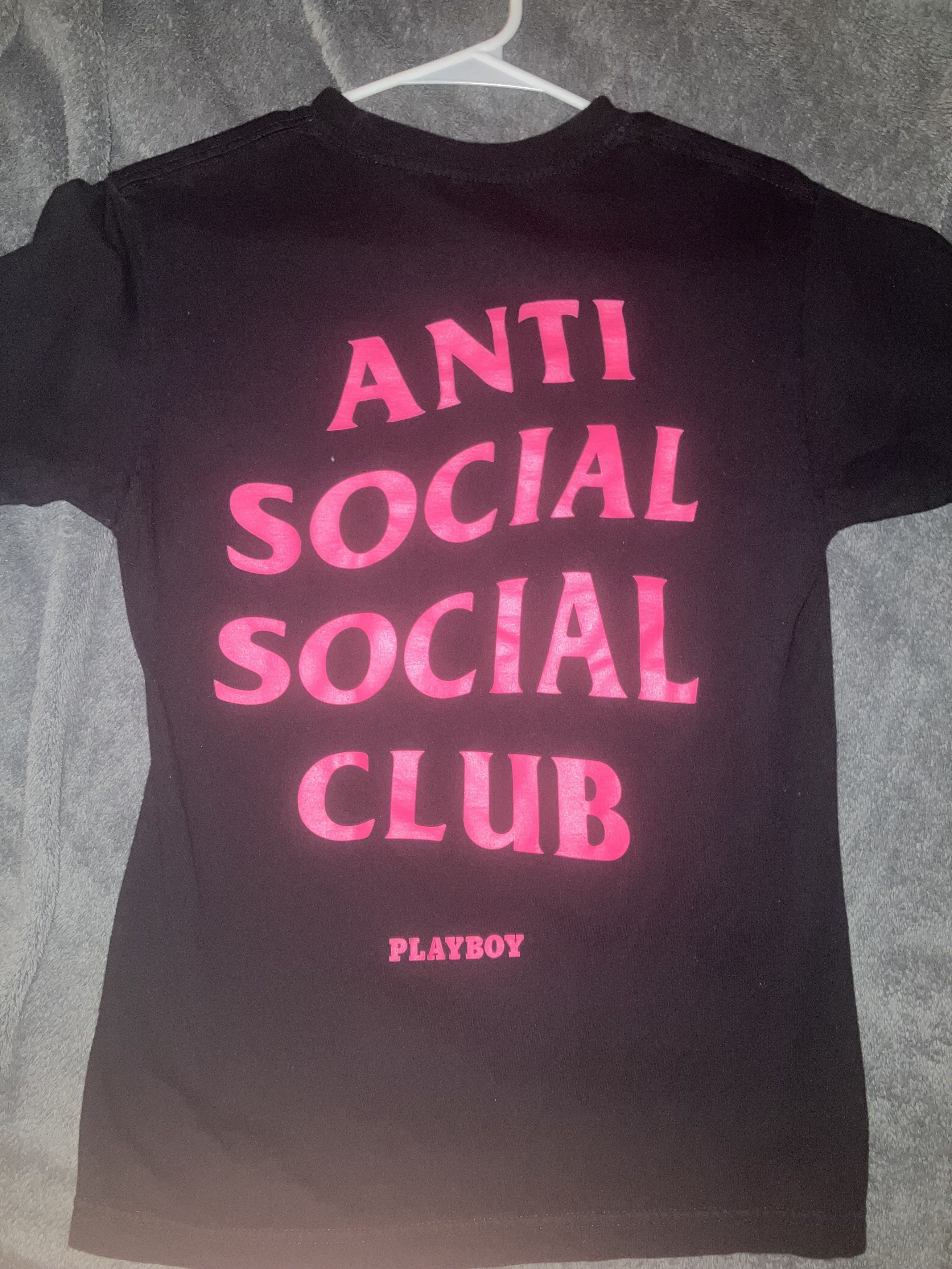 Anti Social Social Club × Playboy Black ASSC x Playboy Collab Size US S / EU 44-46 / 1 - 1 Thumbnail