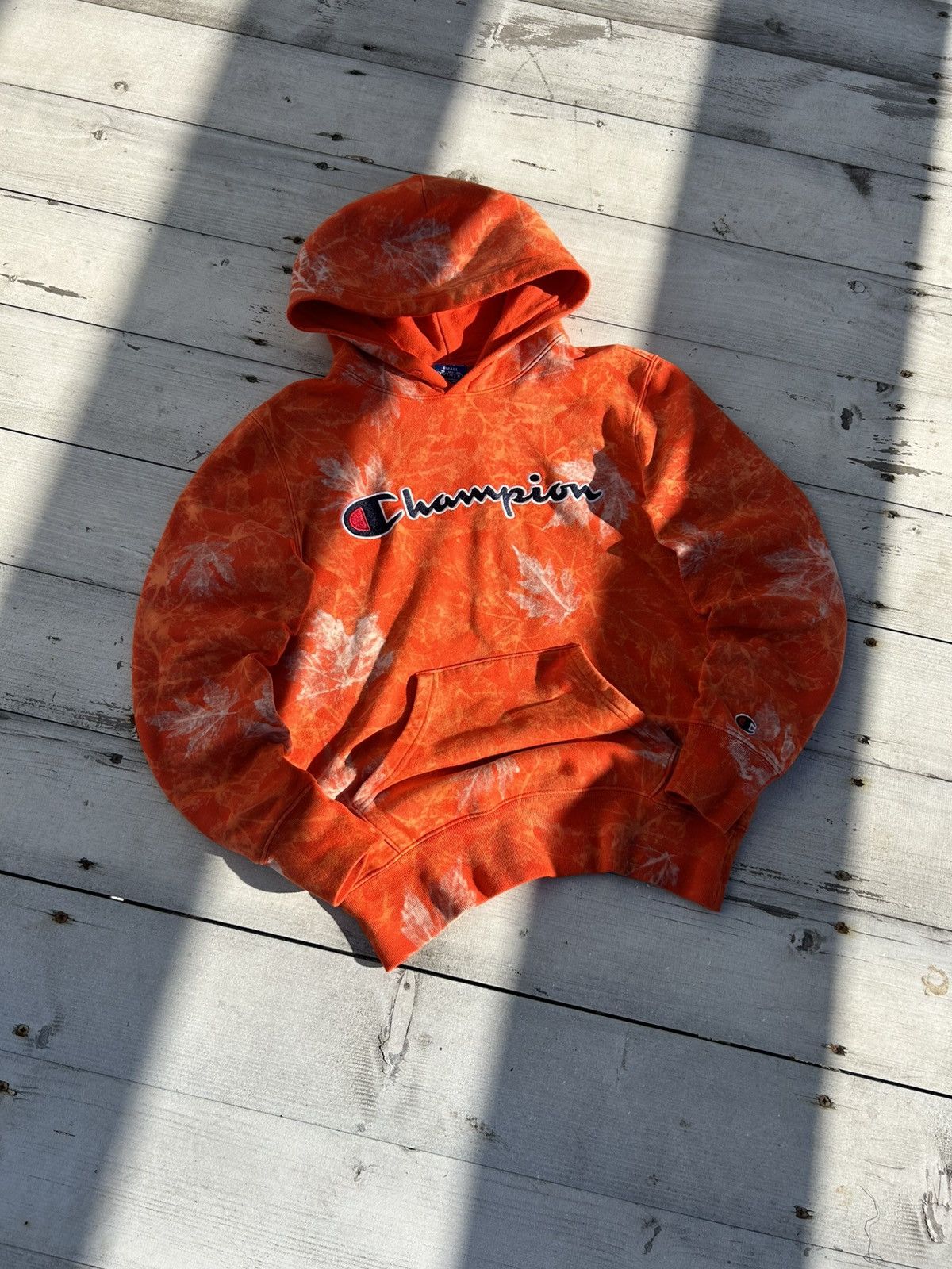 Champion Handmade hoodie champion vintage custom real tree y2k Size S / US 4 / IT 40 - 6 Thumbnail