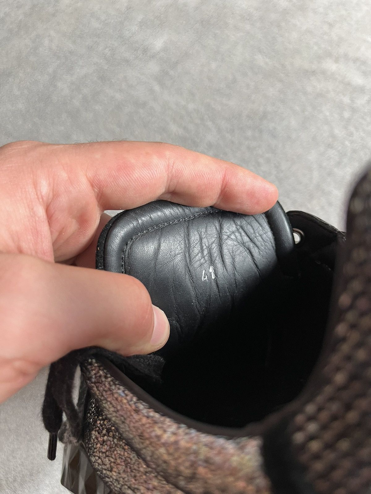 Designer × Jimmy Choo Jimmy Choo Diamond Sneakers Black Glitter Luxury Italy Size US 8 / EU 41 - 11 Thumbnail