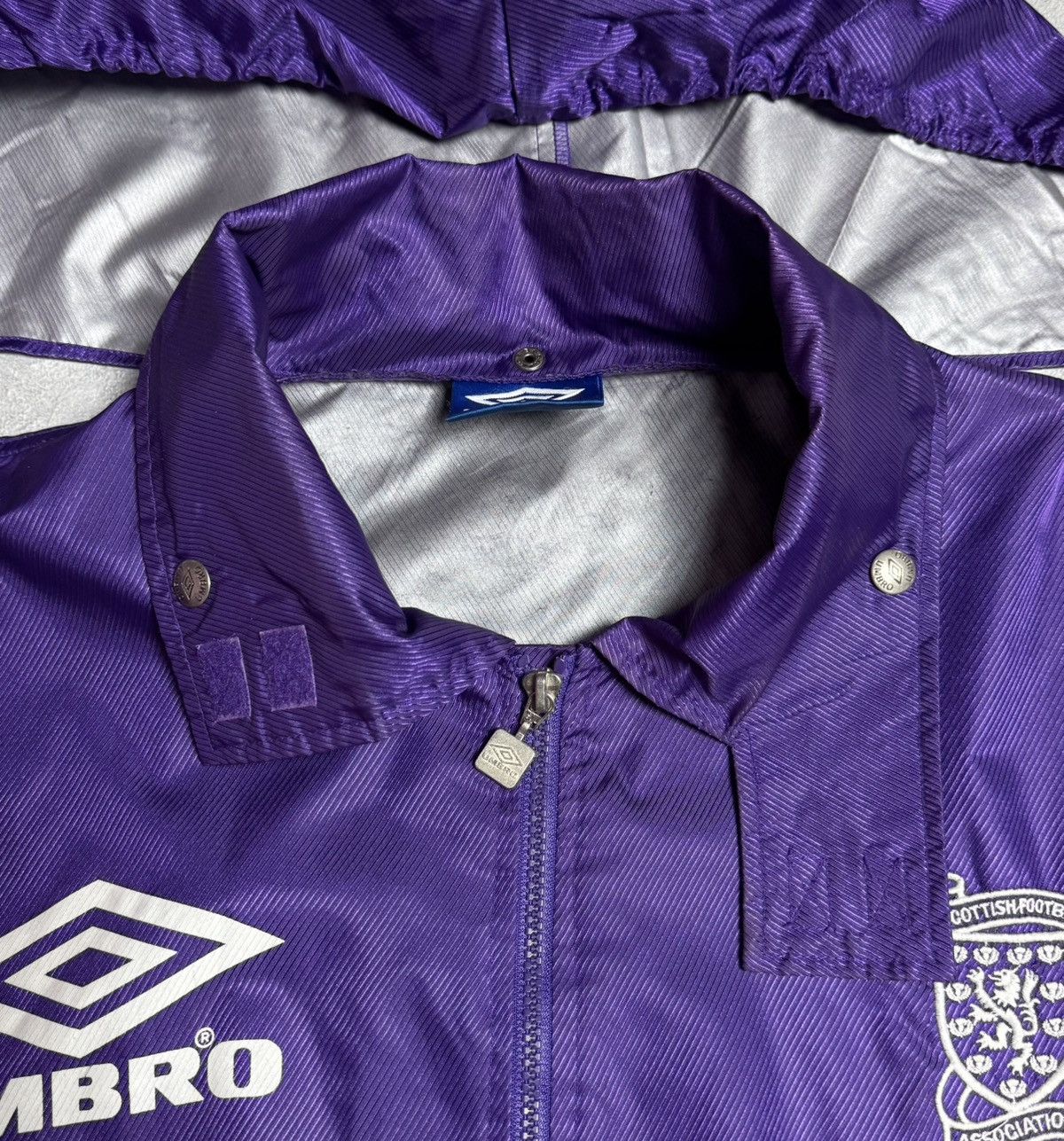 Umbro Scotland 1994 1996 Football Soccer Windbreaker Jacket Umbro Size US L / EU 52-54 / 3 - 15 Thumbnail