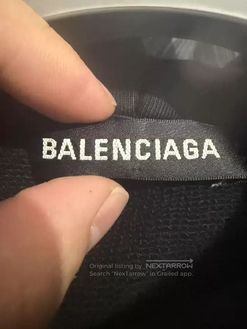 Balenciaga Balenciaga Black Coke Printed Hoodie Size US L / EU 52-54 / 3 - 3 Thumbnail