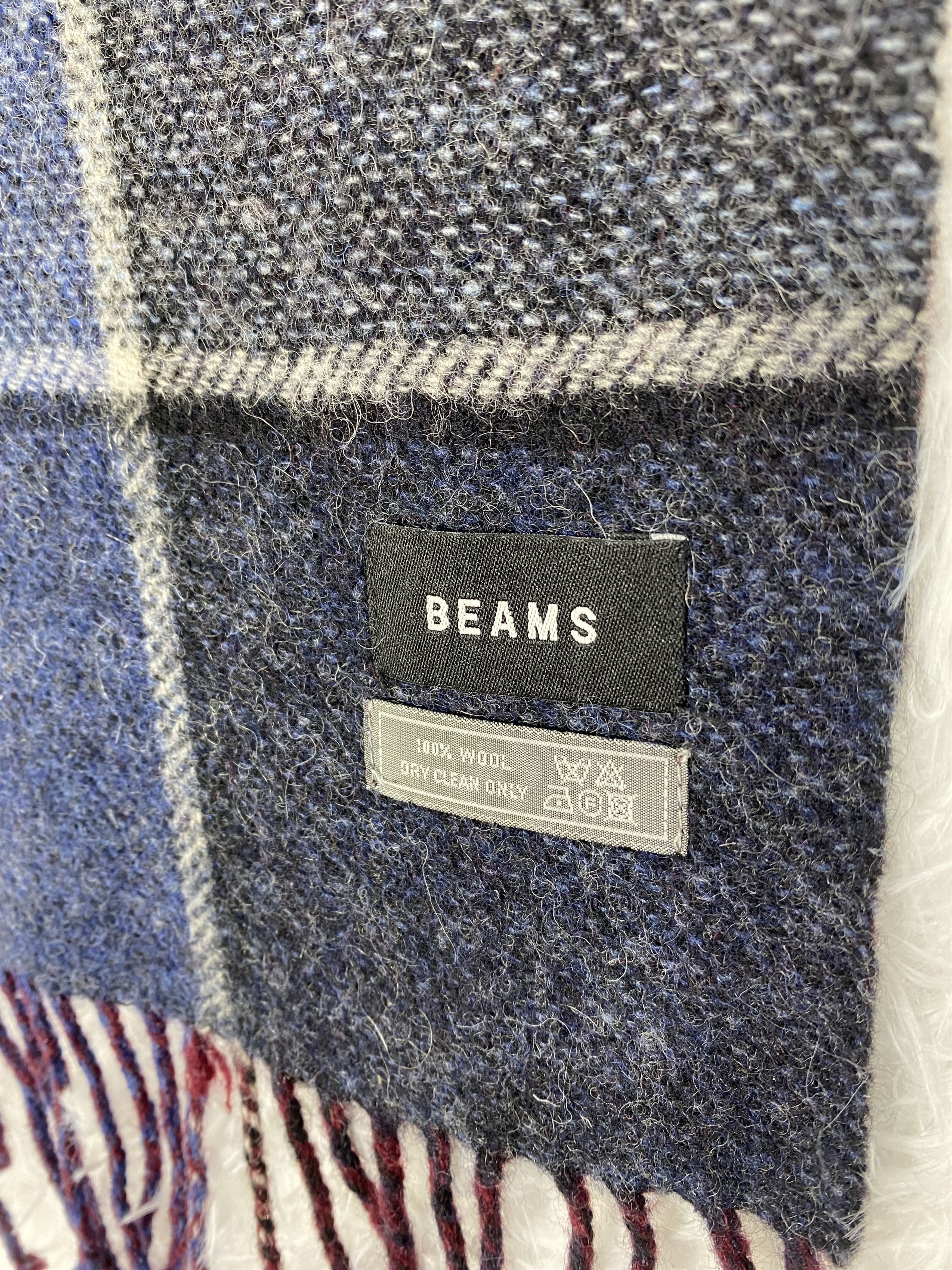 Beams Plus Vintage Beams Scarf / Muffler Neckwear PM0022 Size ONE SIZE - 2 Thumbnail