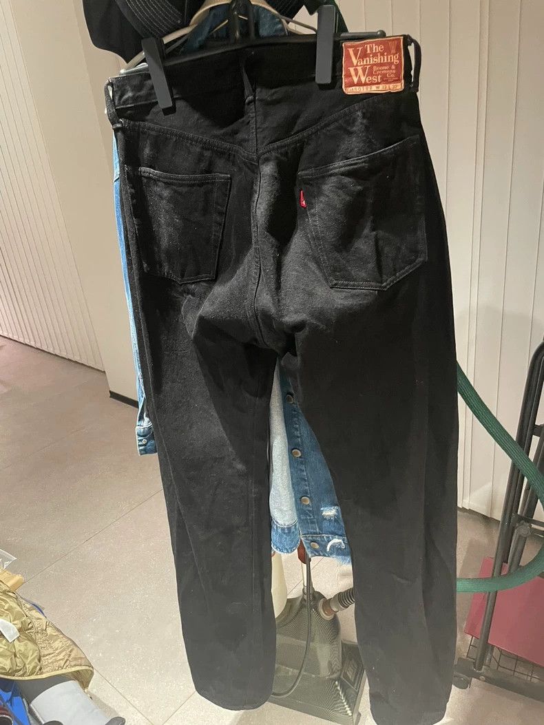 Freewheelers Freewheelers Vulcanised black jeans Size US 33 - 4 Thumbnail