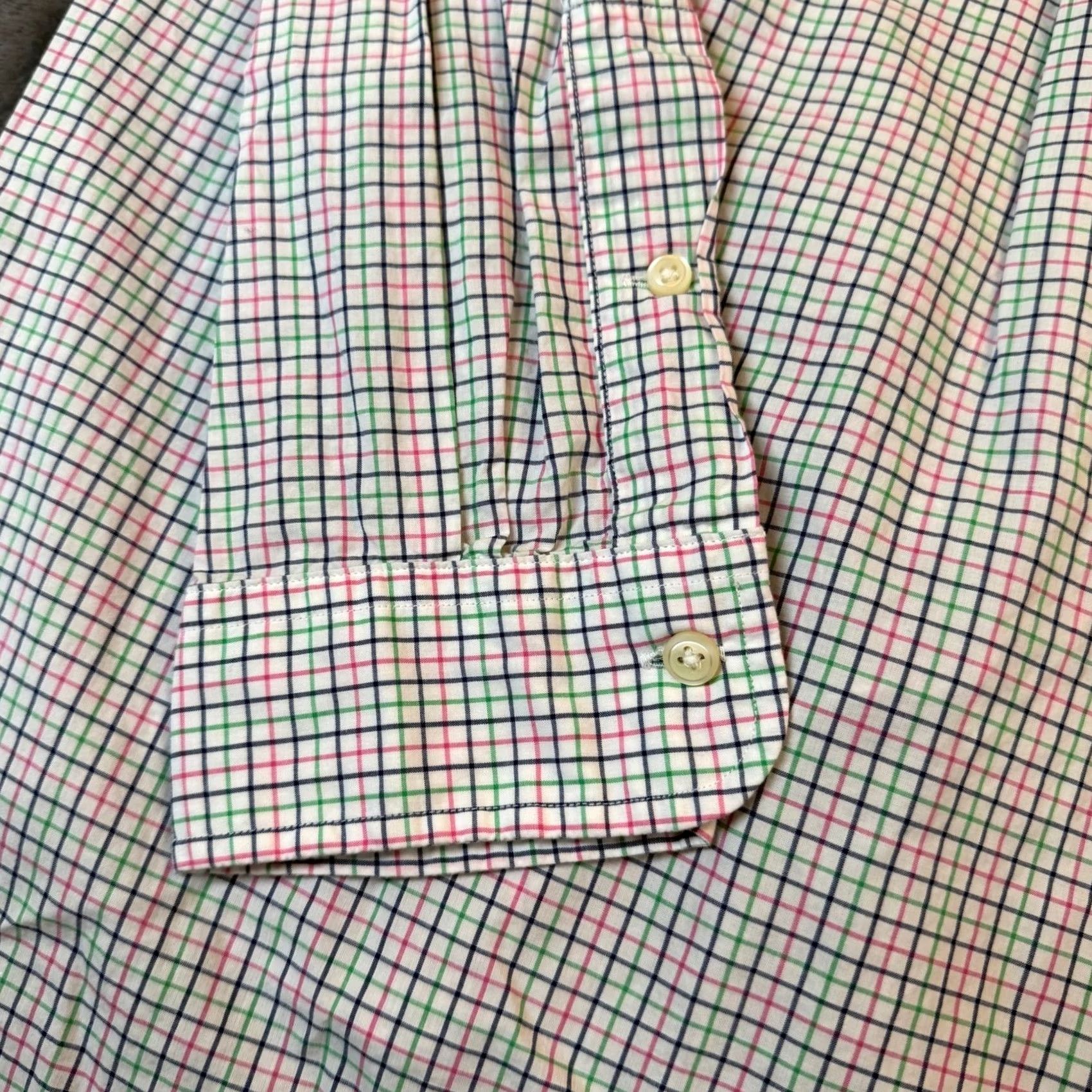 Ralph Lauren Ralph Lauren Button-Down Shirt Mens L Multicolor Tattersall Check 100% Cotton Embroidered Logo Classic Fit Size US L / EU 52-54 / 3 - 6 Thumbnail
