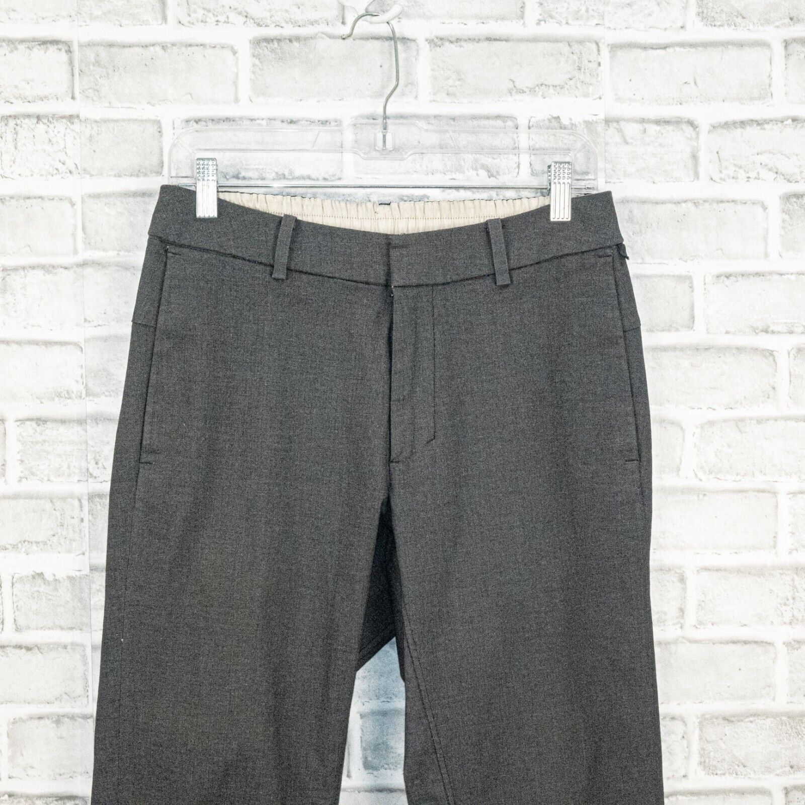 Lululemon Lululemon Shadow Lite Pants in Charcoal Gray elastic waist Size US 32 / EU 48 - 6 Thumbnail