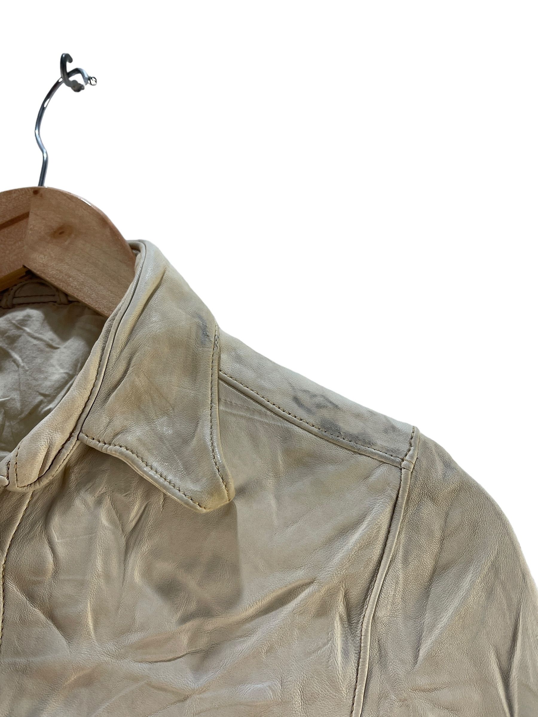 Giorgio Brato Giorgio Brato Vera Pelle Leather Jacket Size US S / EU 44-46 / 1 - 9 Thumbnail