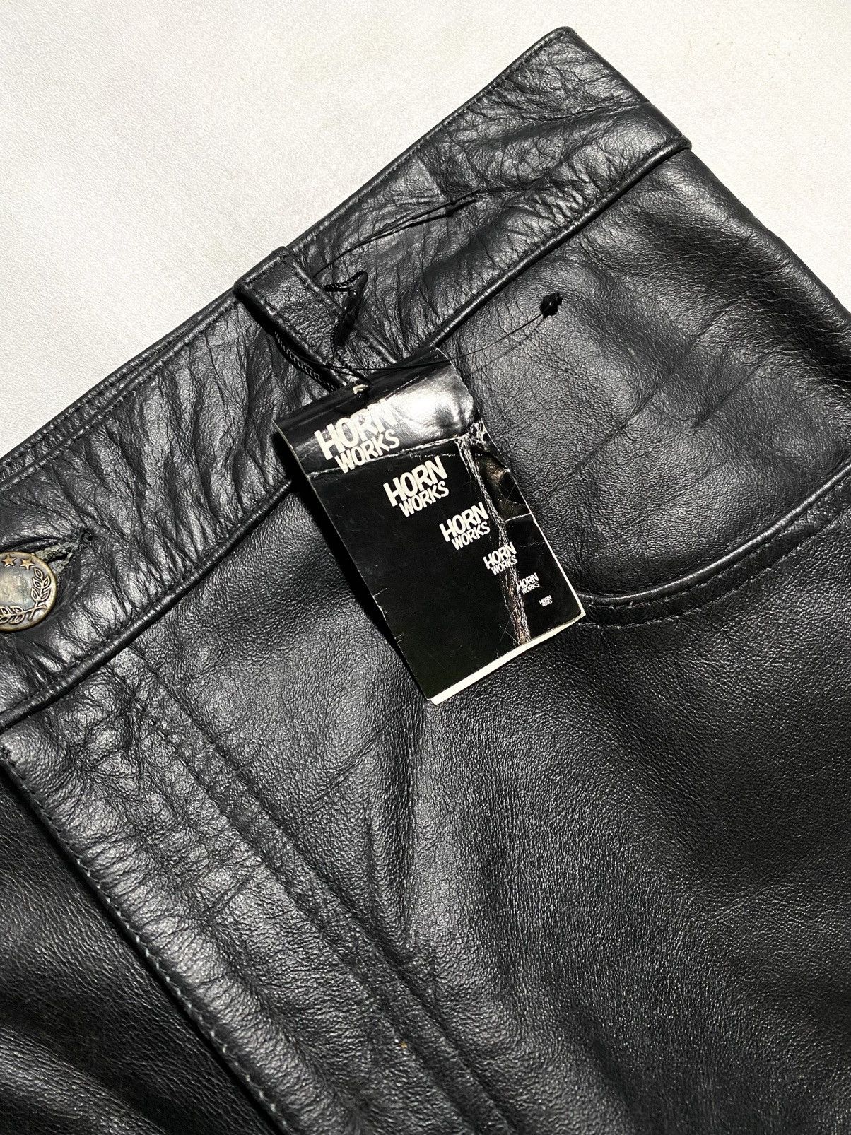 Other Horn work leather pants Size US 32 / EU 48 - 4 Thumbnail