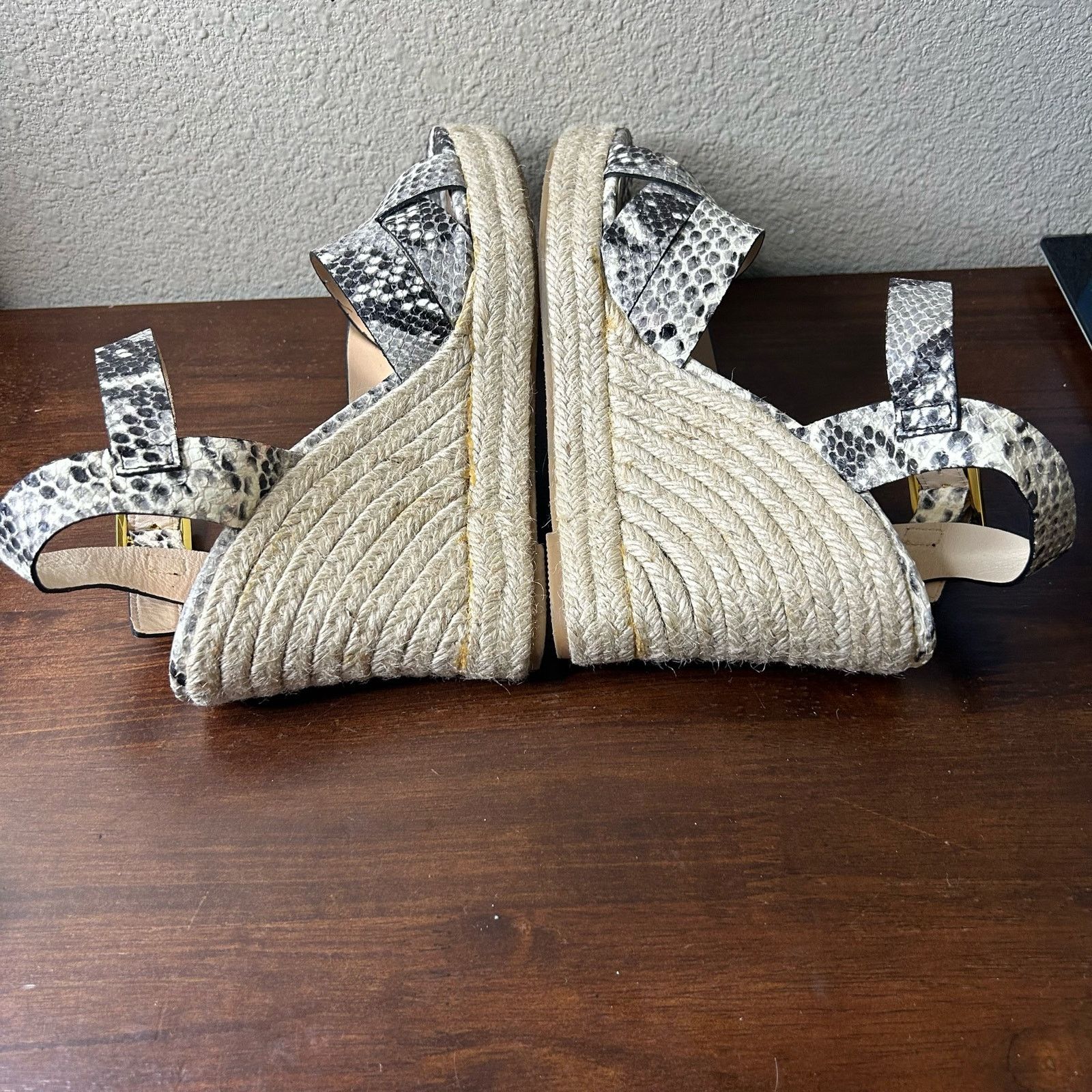 Ted Baker Ted Baker Shoes Platform Wedge Heels Espadrilles Sz 41/US 8 Size US 8 / IT 38 - 6 Thumbnail