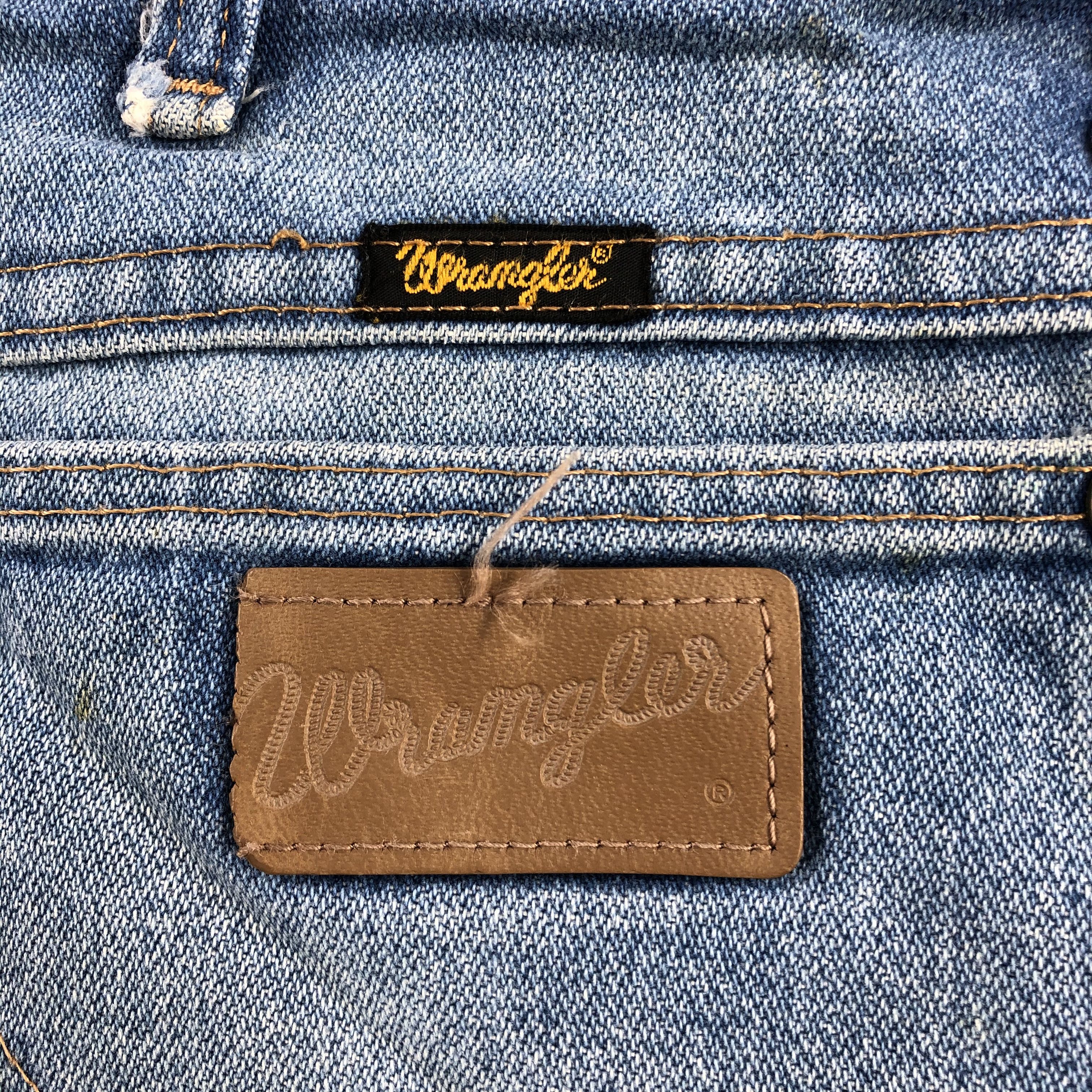 Vintage Vintage Wrangler Jeans Distressed Denim KJ1106 Size US 34 / EU 50 - 5 Thumbnail