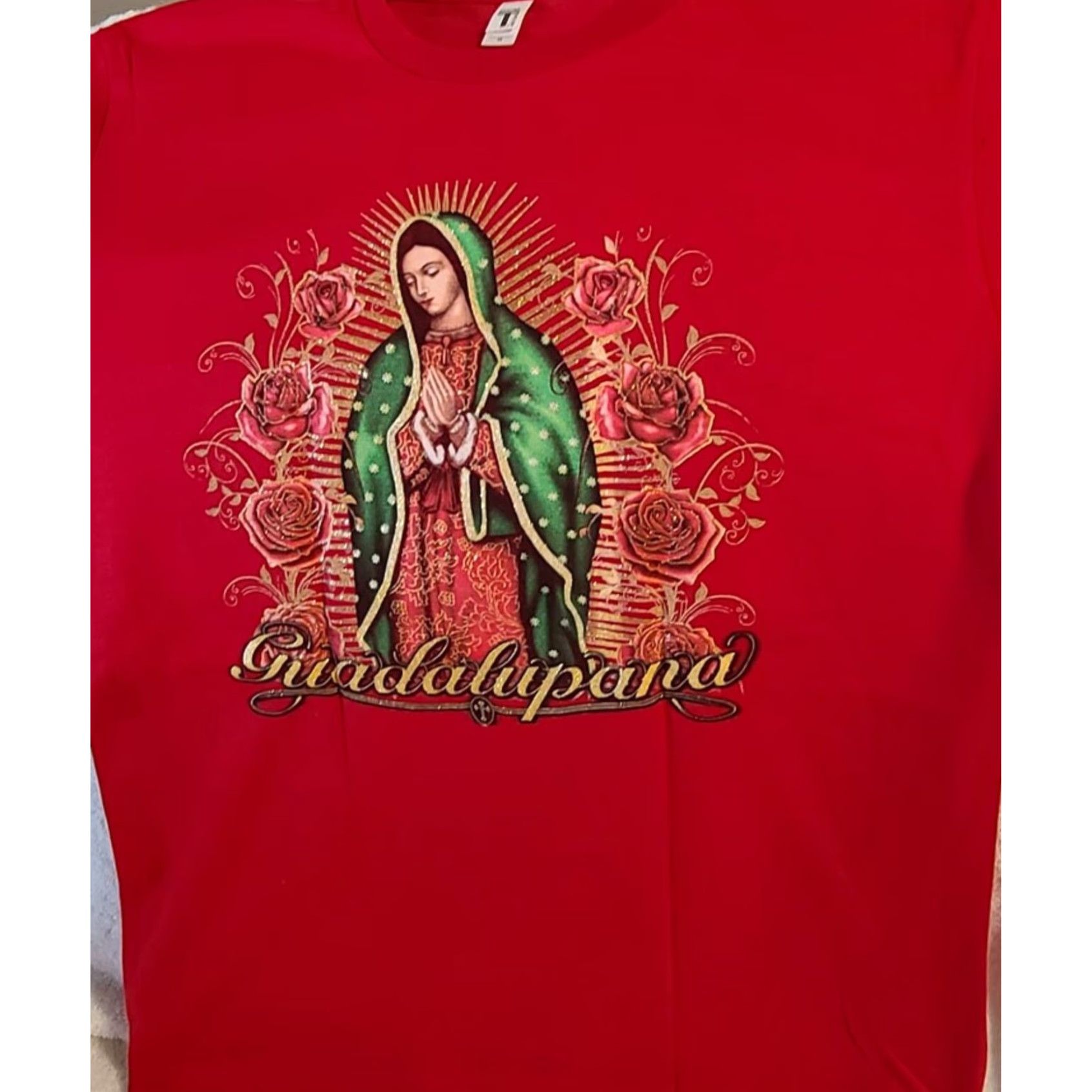 Vintage GUADALUPE T Shirt Mens Red Extra Large XL Size US L / EU 52-54 / 3 - 4 Thumbnail
