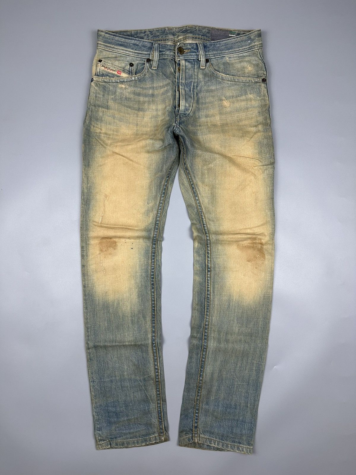 Diesel Distressed Diesel Rust Look Denim Size US 32 / EU 48 - 1 Thumbnail