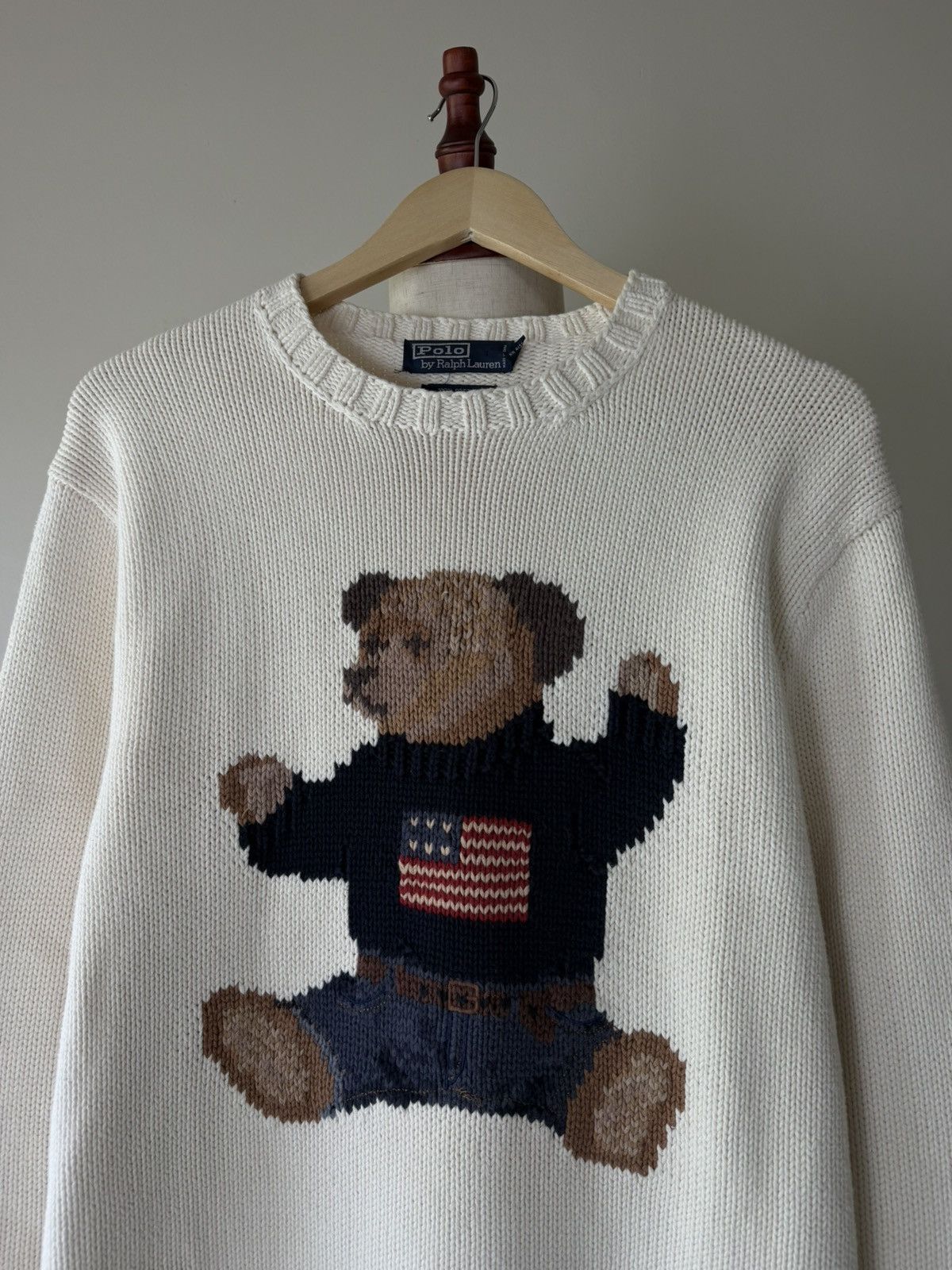 Polo Ralph Lauren VINTAGE 90’s POLO BEAR RALPH LAUREN KNITWEAR Size US S / EU 44-46 / 1 - 2 Thumbnail