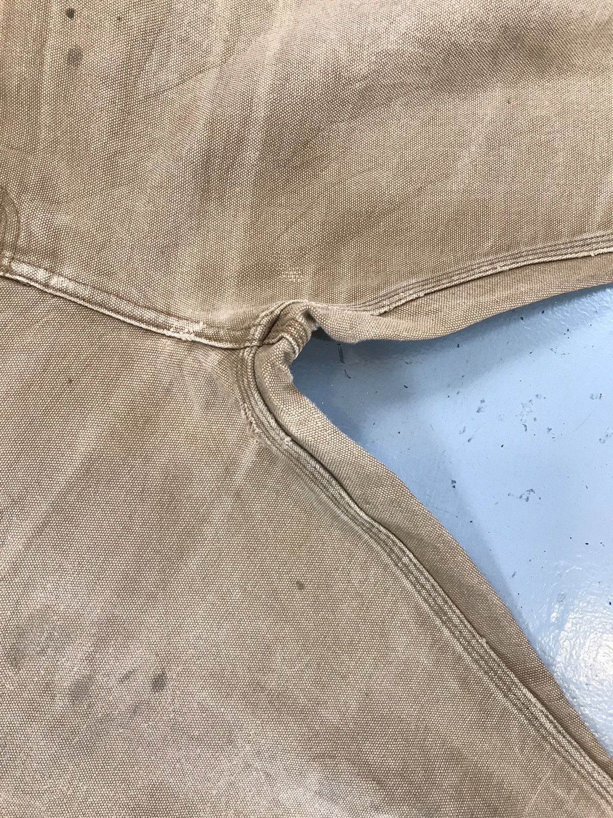 Carhartt Wip × Vintage Vintage Carhartt WIP damaged carpenter denim Size US 40 / EU 56 - 7 Thumbnail