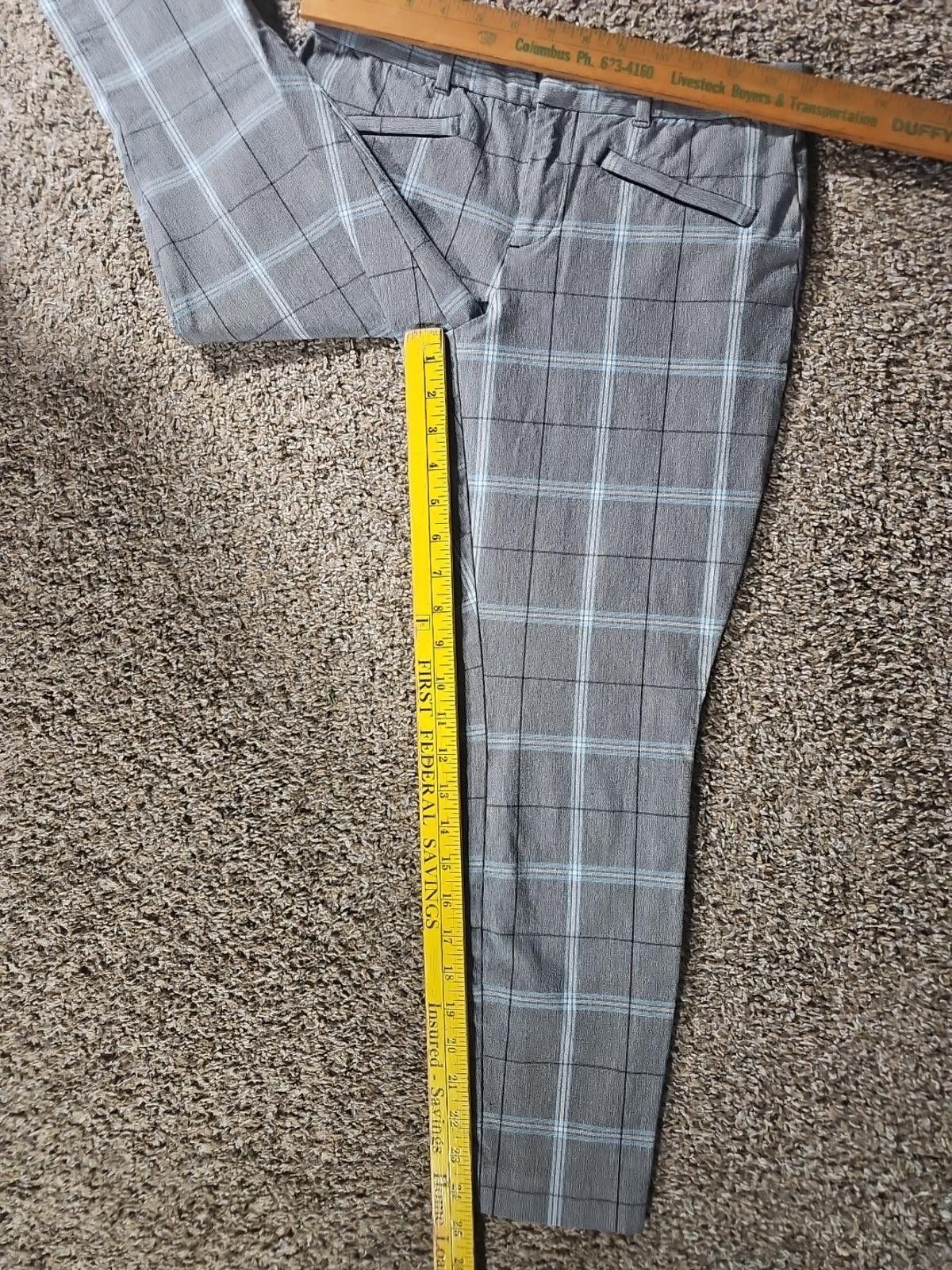 Gap GAP Signature Skinny Ankle Sz 6 Gray Pants Size 28" / US 6 / IT 42 - 4 Thumbnail