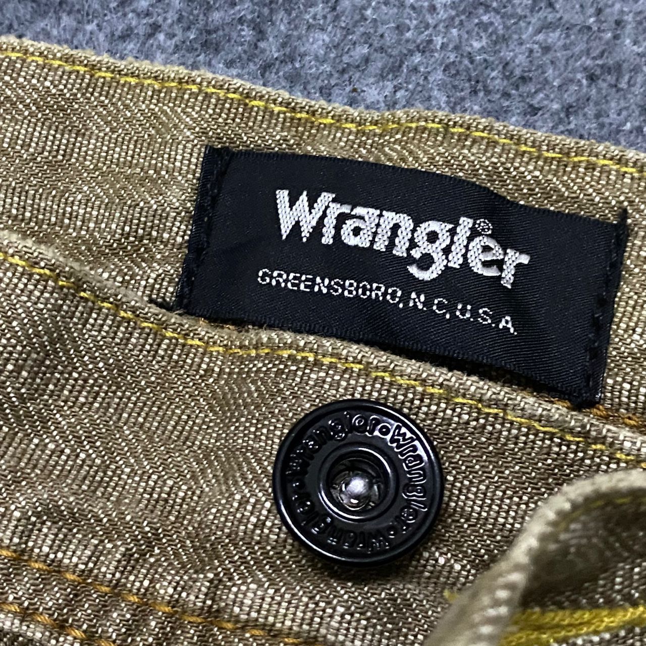 If Six Was Nine 💥Best Offer💥Vintage Wrangler Flare Denim Jeans Size US 34 / EU 50 - 12 Thumbnail
