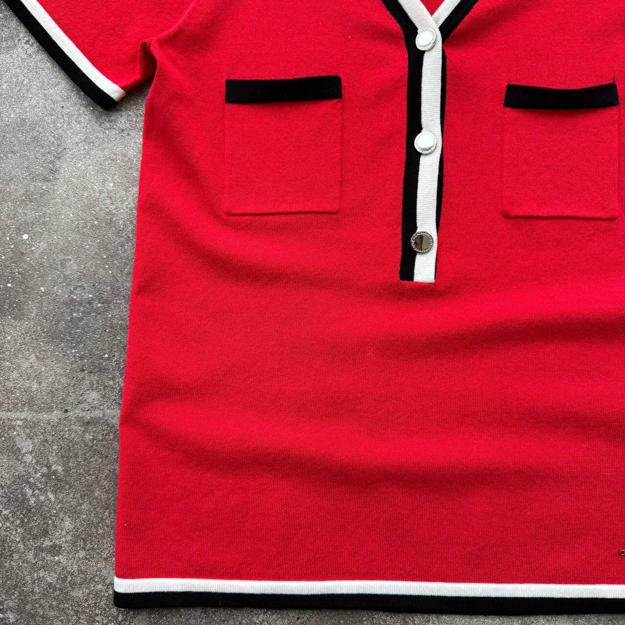 20471120 × Japanese Brand × Vintage Morgan de Toi Y2K Short Sleeve Viscose Sweater Size M / US 6-8 / IT 42-44 - 5 Thumbnail