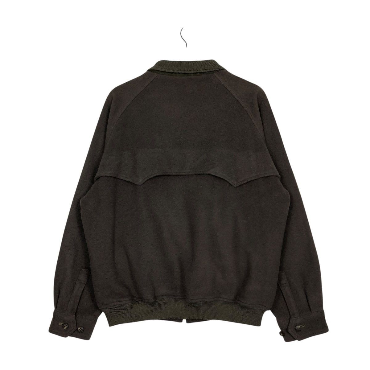 Vintage 🔥RICH BLACK VINTAGE BOMBER WOOL JACKET TENSON ISSEY MIYAKE Size US L / EU 52-54 / 3 - 10 Thumbnail
