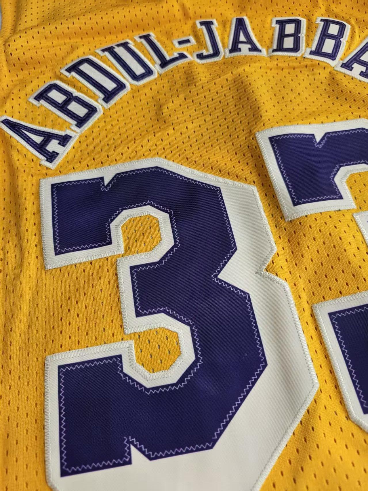 NBA Angeles Lakers #33 Abdul-Jabbar Jersey Size US M / EU 48-50 / 2 - 5 Thumbnail