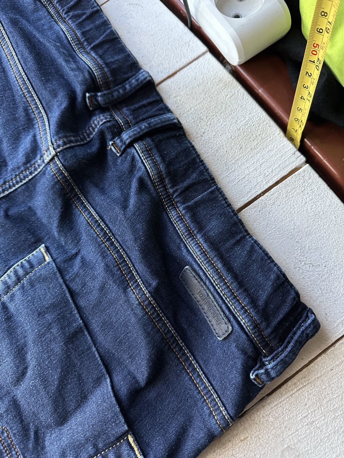 Diesel 🚨 RARE DIESEL MEN DENIM JEANS AVANT GARDE IFSIXWASNINE Y2K Size US 34 / EU 50 - 12 Thumbnail