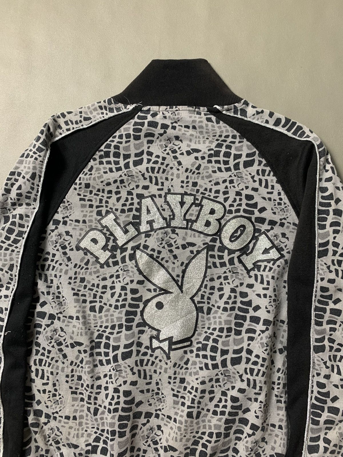 If Six Was Nine × Japanese Brand × Le Grande Bleu (L.G.B.) Playboy Snake Pattern Track Jacket Size US M / EU 48-50 / 2 - 6 Thumbnail