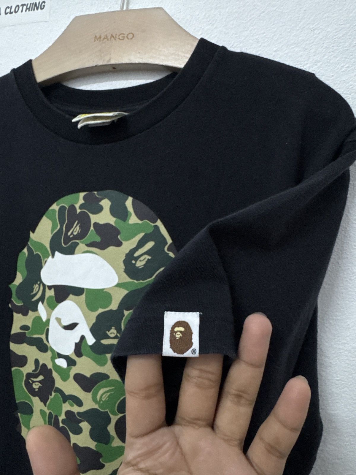 Bape A Bathing Ape Camo Green Tee Size US M / EU 48-50 / 2 - 7 Thumbnail